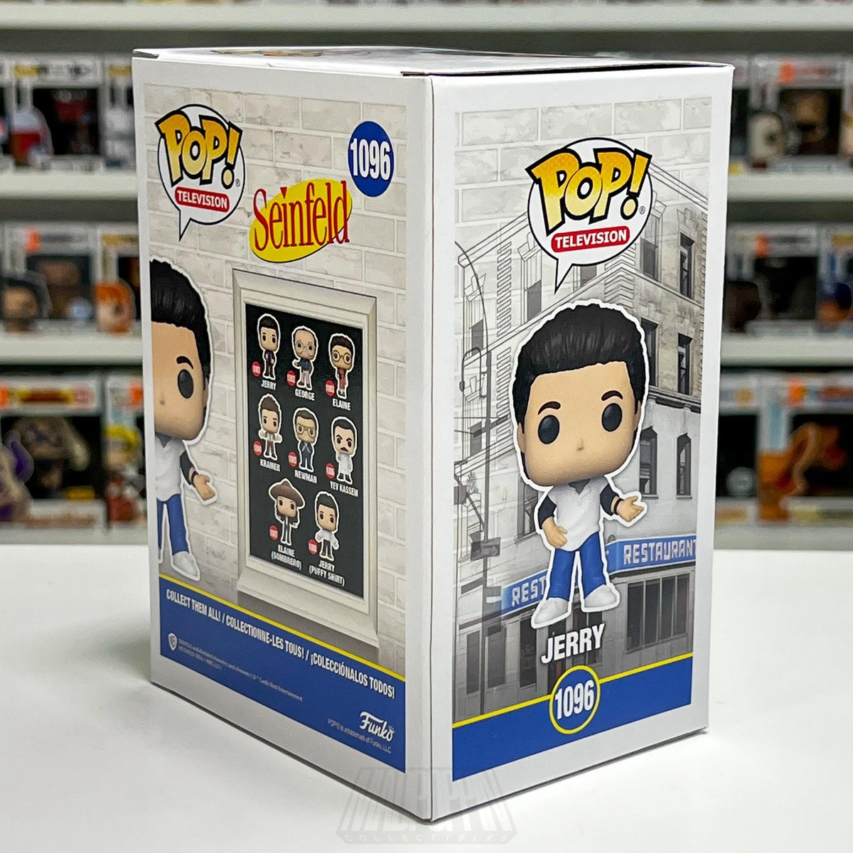 Funko Pop TV Seinfeld Jerry Target Exclusive 1096 Comedy Sitcom Toy Vinyl Figure