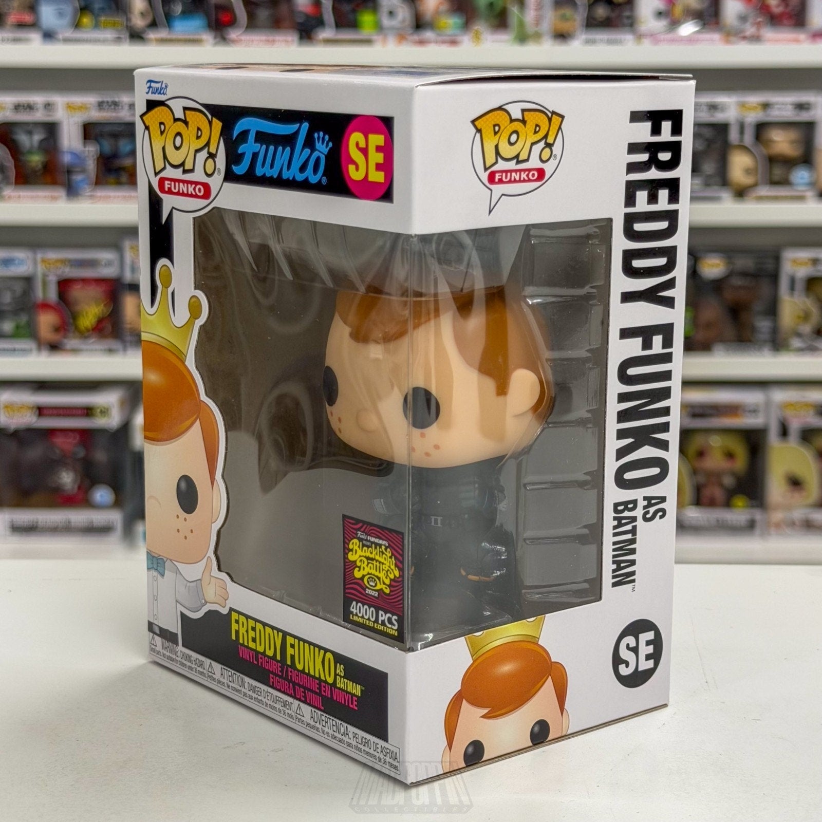 Funko Pop Fundays Blacklight Battle Batman SE DC Super Heroes Toy Vinyl Figure