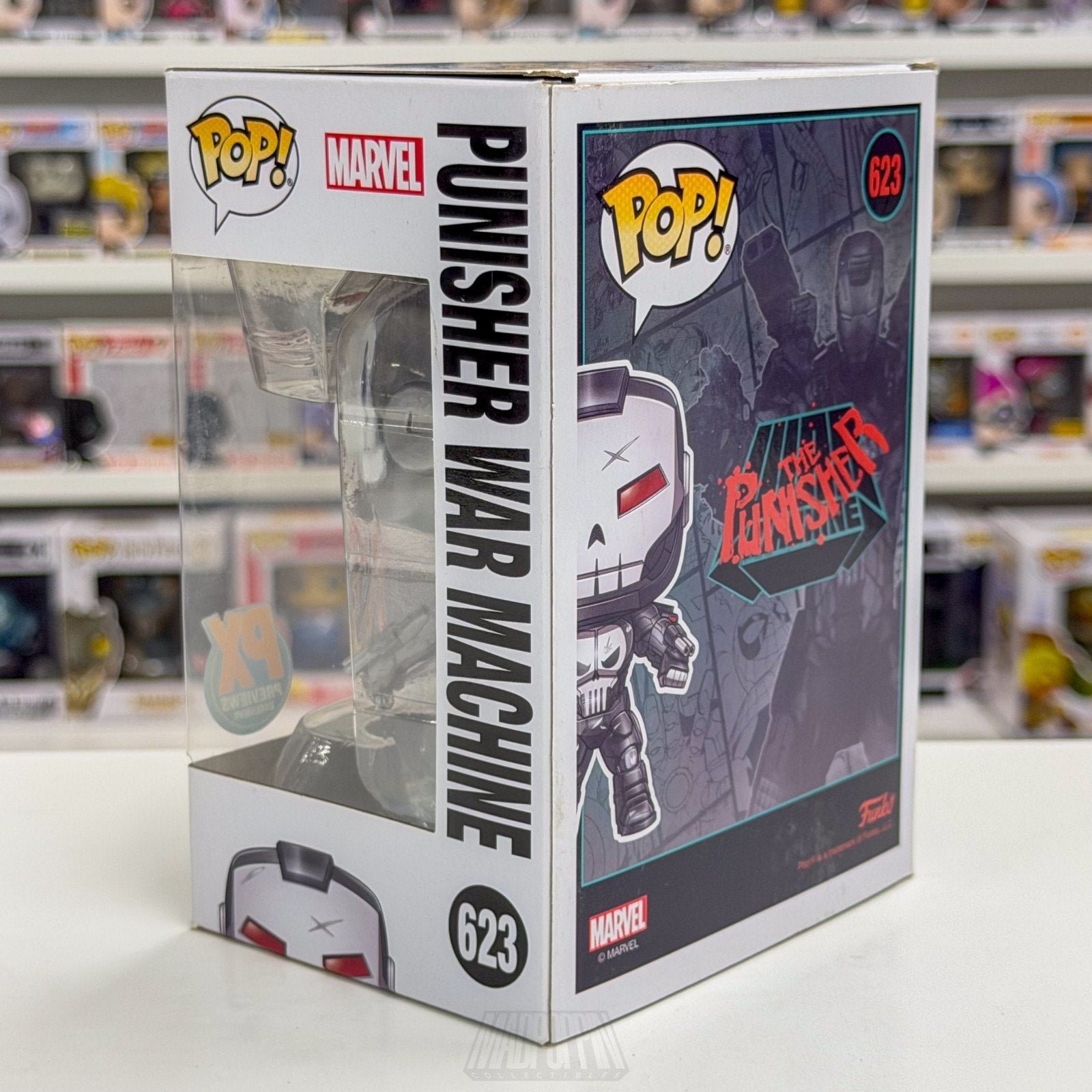 Funko Pop Marvel Punisher War Machine Metallic 623 Frank Castle Toy Vinyl Figure