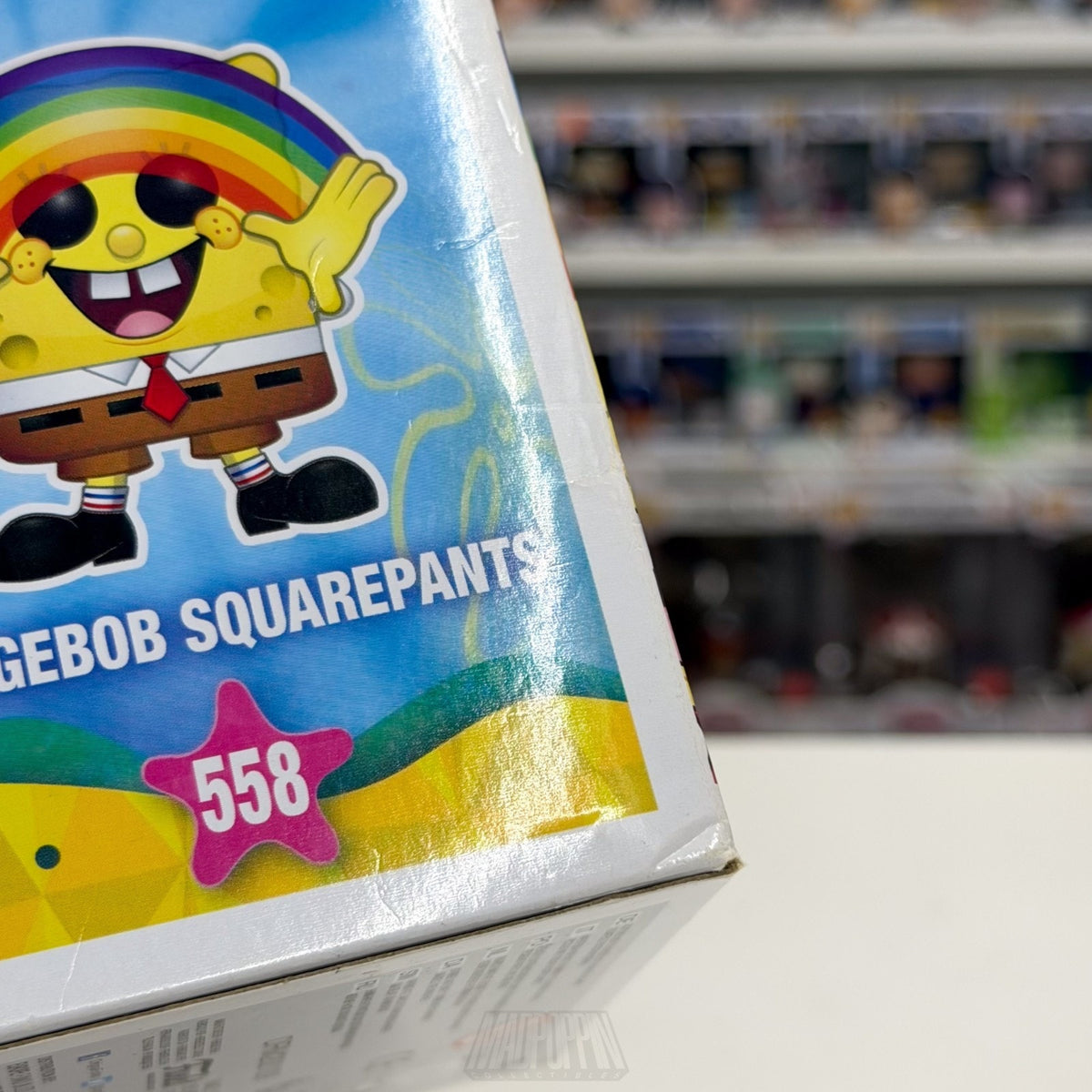 Funko Pop Animation SpongeBob Squarepants Diamond Hot Topic 558 Toy Vinyl Figure
