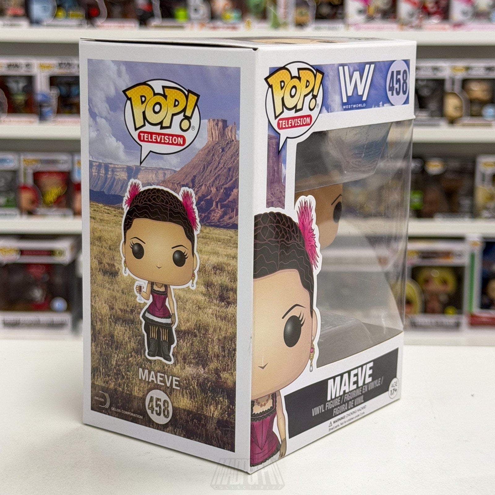 Funko Pop TV HBO Westworld Maeve Millay 458 Sci-Fi Western Drama Vinyl Figure