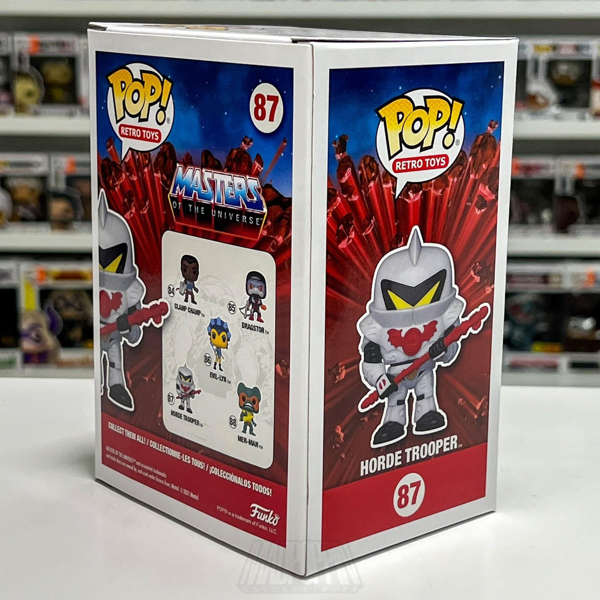Funko Pop Masters of the Universe Horde Trooper 87 Retro Toys Vinyl Figure MOTU