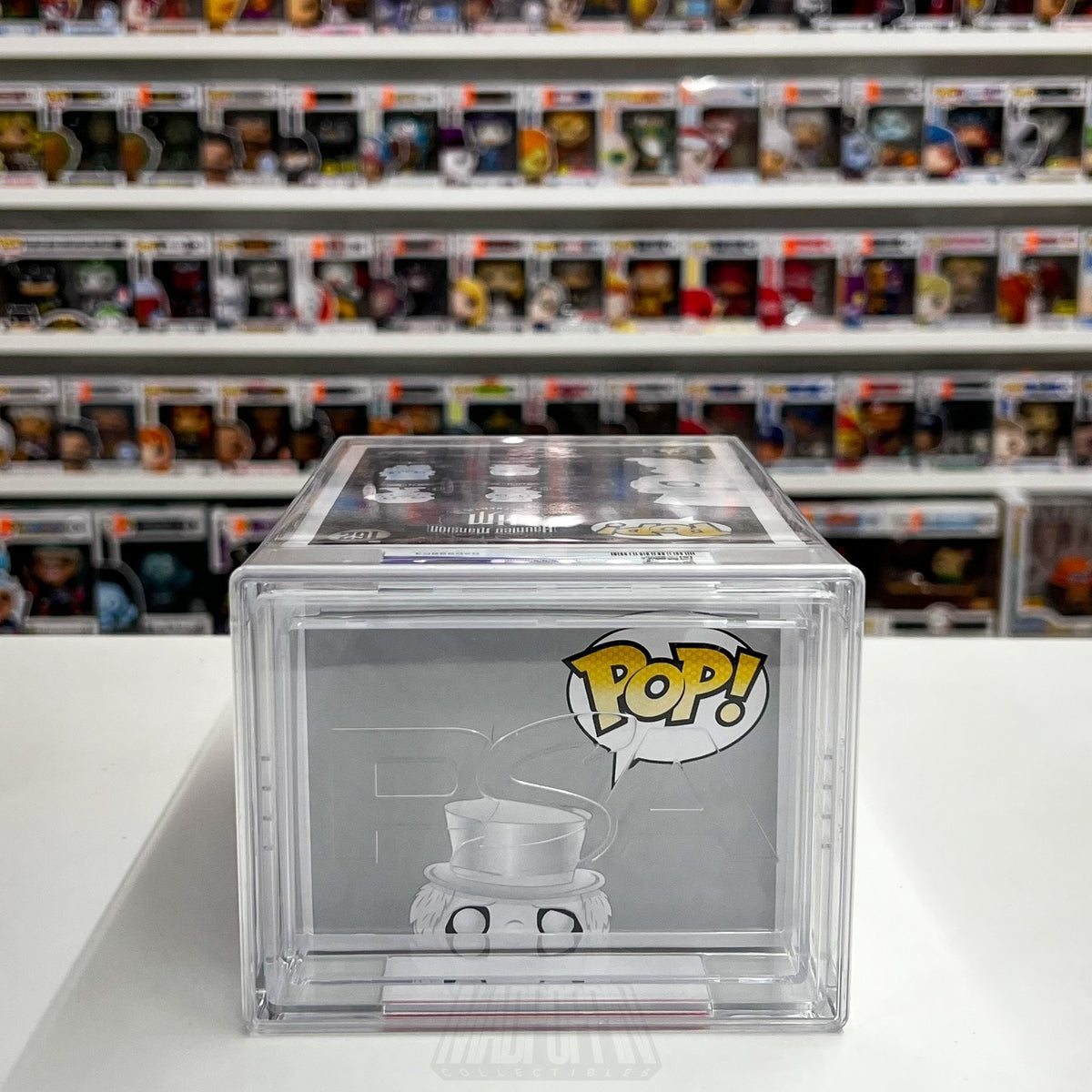 Funko Pop Disney The Haunted Mansion Phineas Glow SDCC 1000 PCS 162 PSA Graded 9