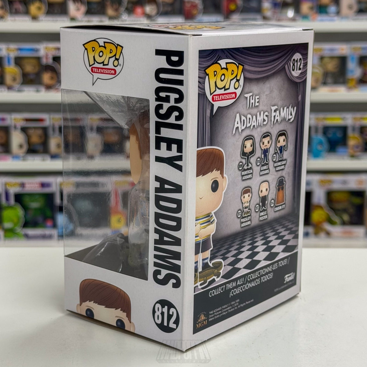 Funko Pop TV Addams Family Pugsley Addams 812 Comedy Horror Toy Vinyl Figure