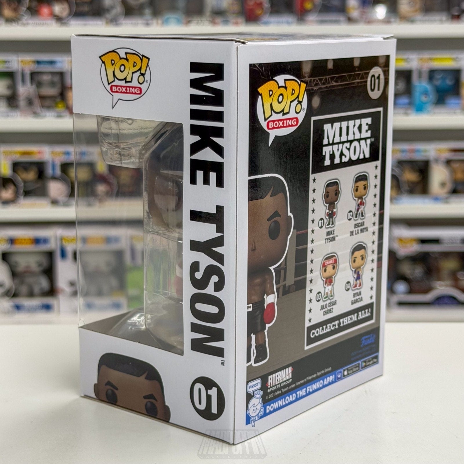 Funko Pop Boxing Iron Mike Tyson 01 Kid Dynamite Heavyweight Champ Vinyl Figure