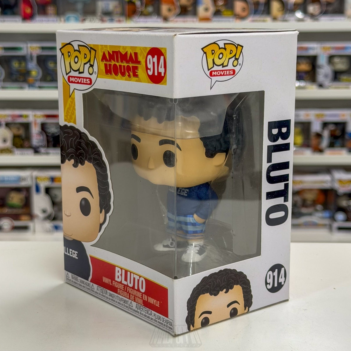 Funko Pop Movies National Lampoons Animal House Bluto 914 Comedy Vinyl Figure