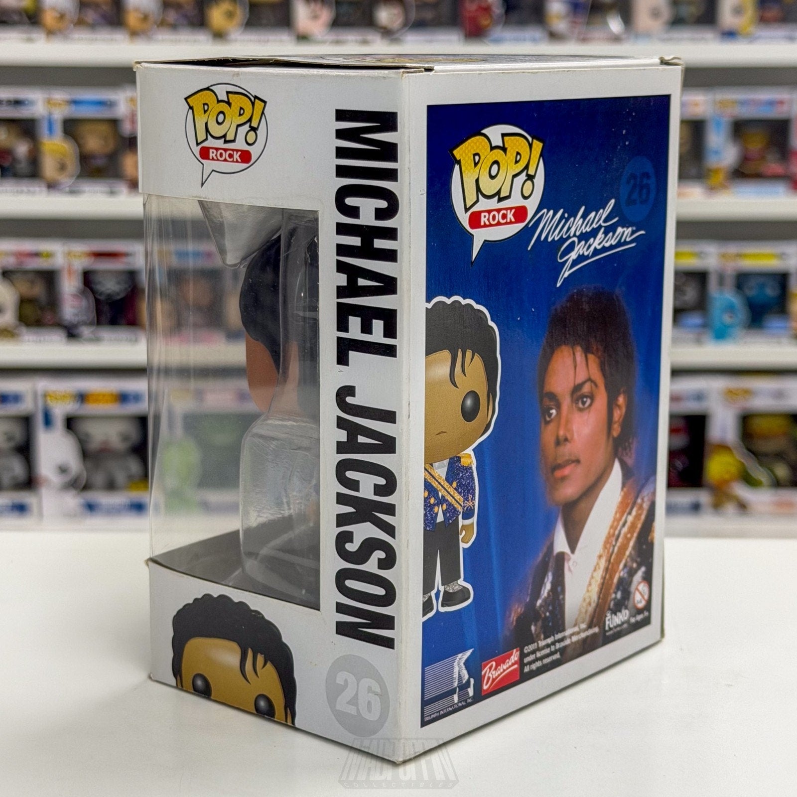 Funko Pop Rocks Michael Jackson Grammys Bedazzled Jacket 26 King Vinyl Figure
