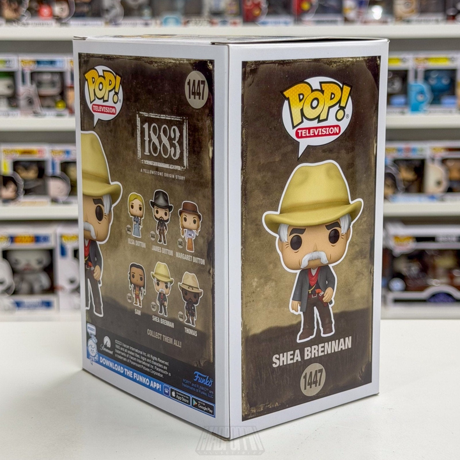 Funko Pop TV 1883 Yellowstone Origin Story Shea Brennan 1447 Western Toy Figure