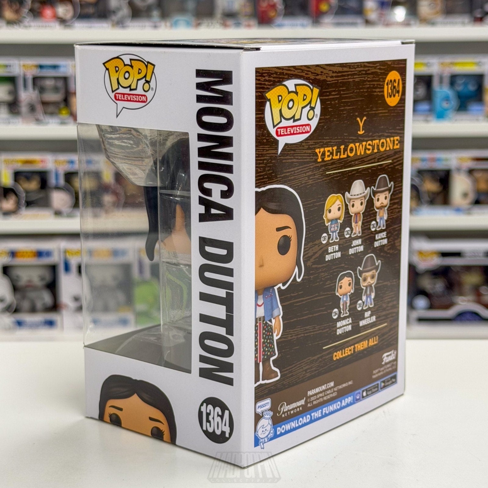 Funko Pop TV Yellowstone Monica Dutton 1364 Neo Western Drama Show Vinyl Figure