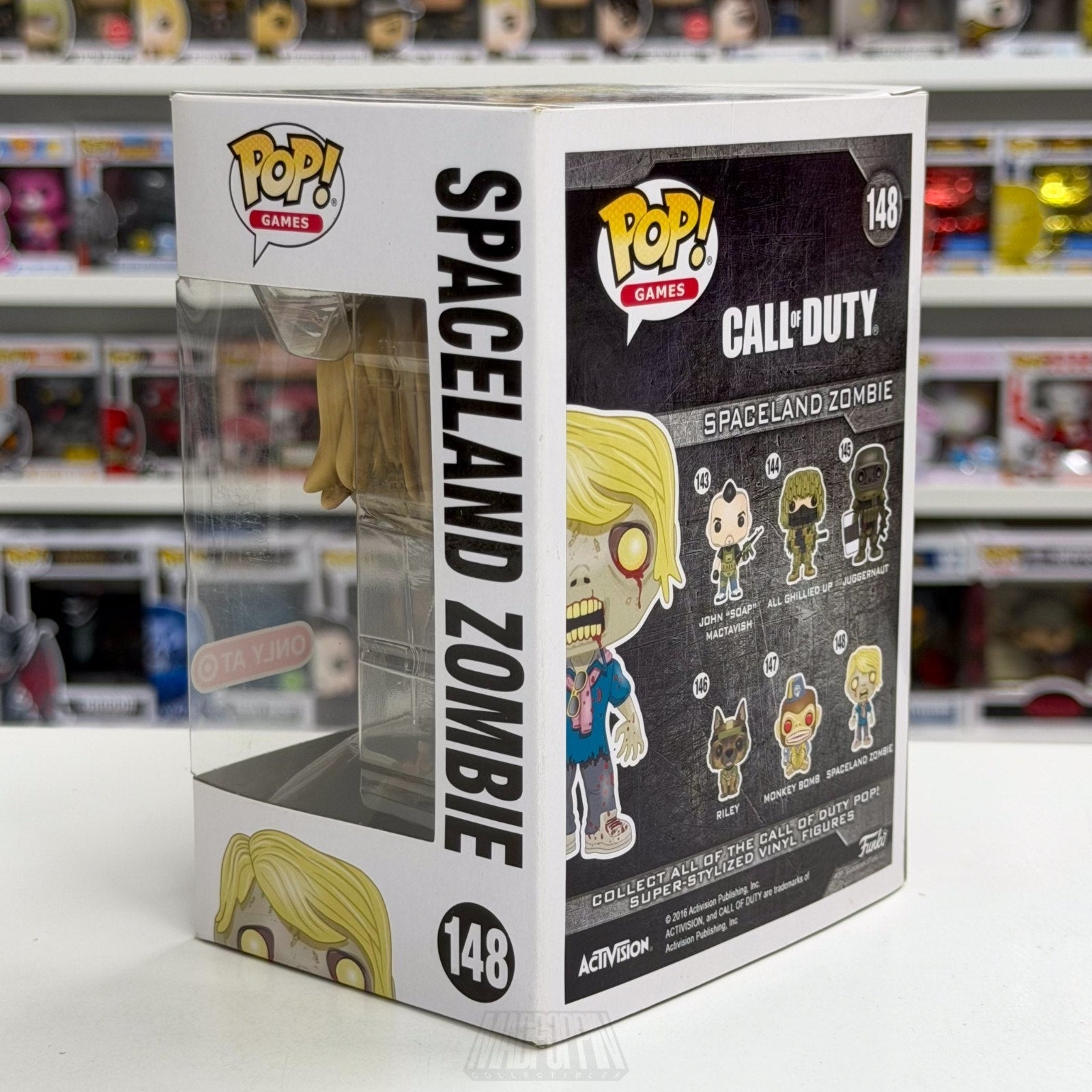 Funko Pop Games Call of Duty Spaceland Zombie Target Excl 148 Toy Vinyl Figure