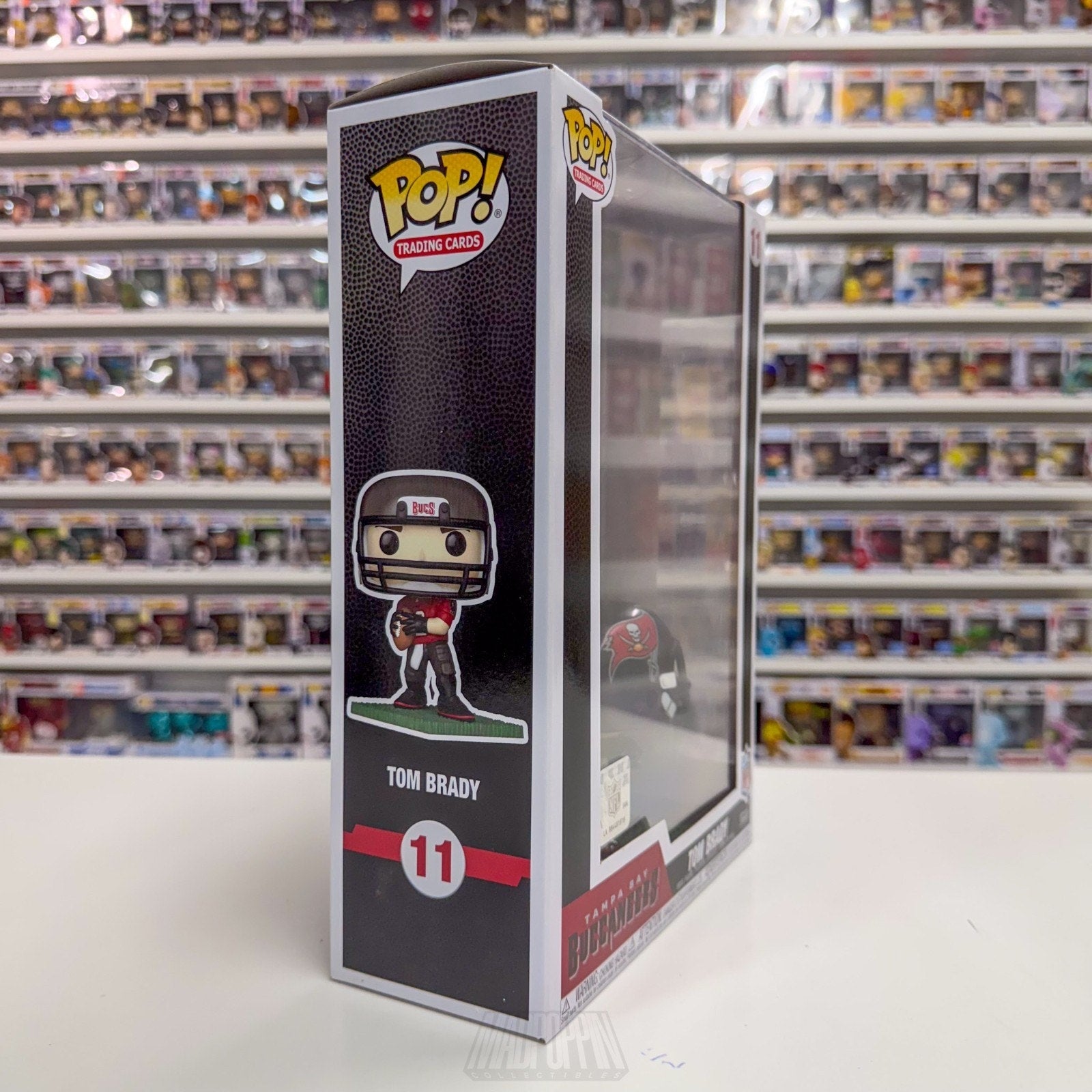 Funko Pop NLF Football Tampa Bay Bucs Tom Brady 11 Panini Prizm Toy Vinyl Figure