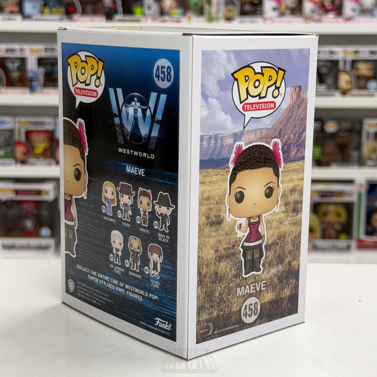 Funko Pop TV HBO Westworld Maeve Millay 458 Sci-Fi Western Drama Vinyl Figure