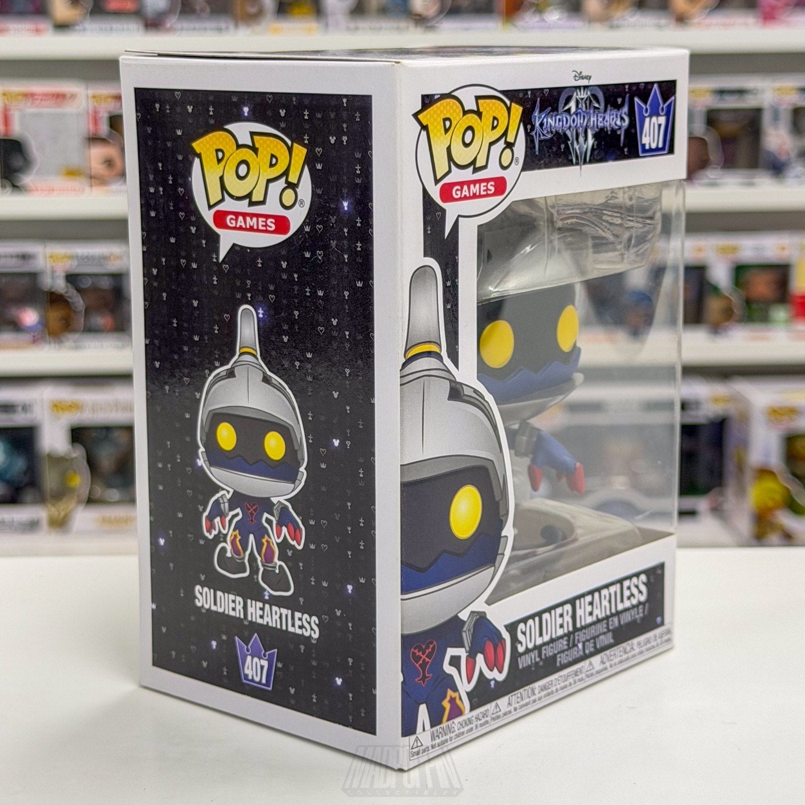 Funko Pop Disney Games Kingdom Hearts 3 Soldier Heartless 407 Toy Vinyl Figure