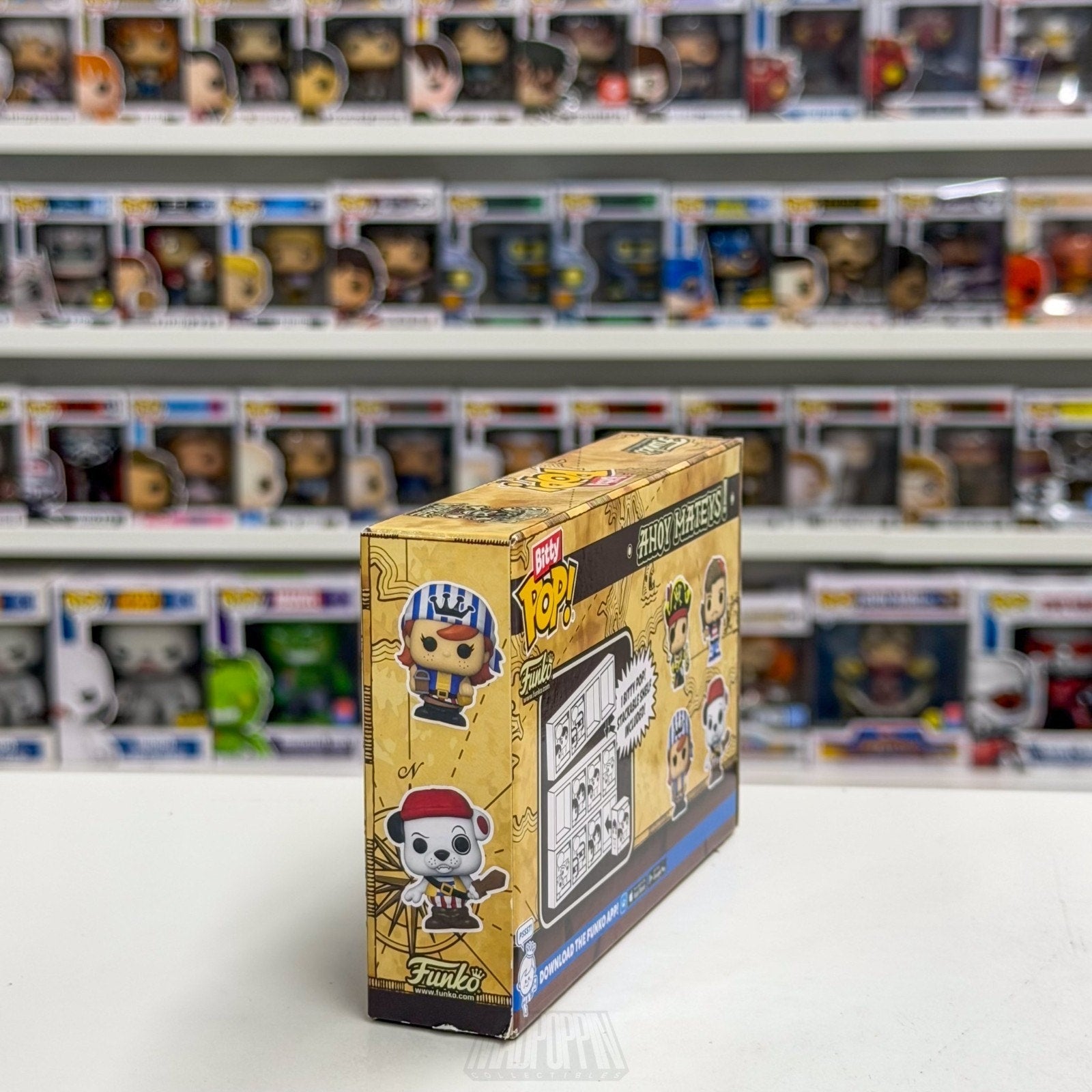 Funko Pop Bitty Fundays Funtastic Voyage 4 Pack Show Edition Pirate Toy Figure