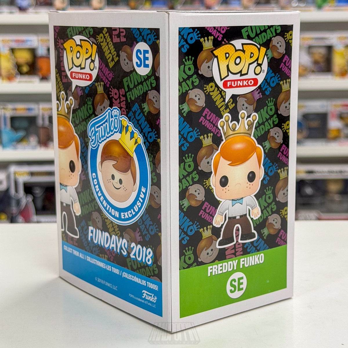 Funko Pop Freddy as Red Devil Cuphead 500 PCS Fundays 2018 SE Toy Vinyl Figure