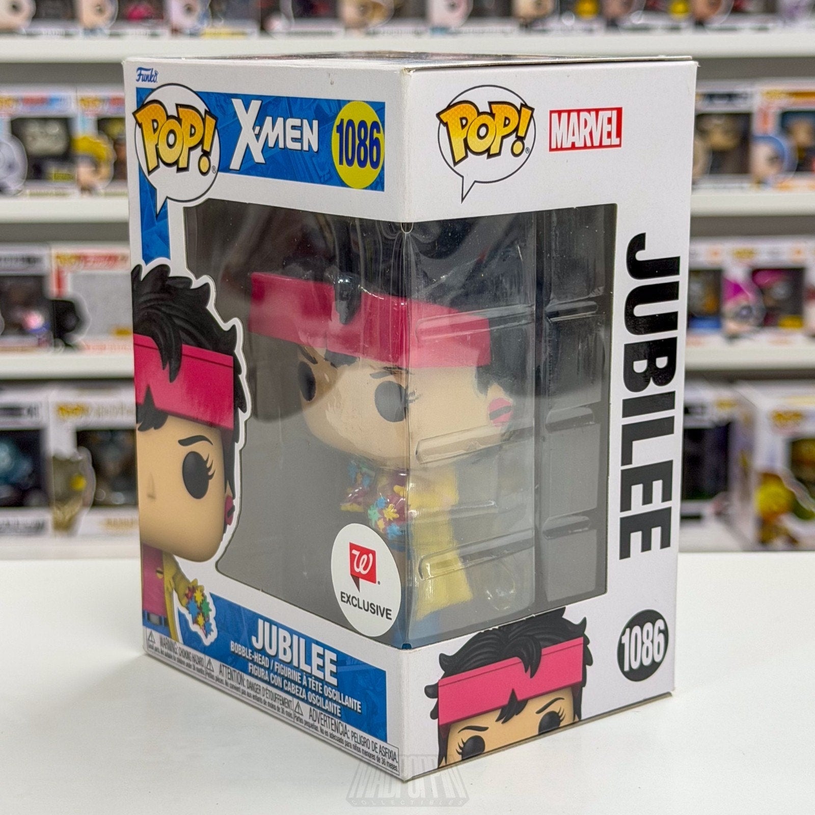 Funko Pop Marvel X-Men Jubilee Walgreens 1086 Jubilation Lee Mutant Vinyl Figure