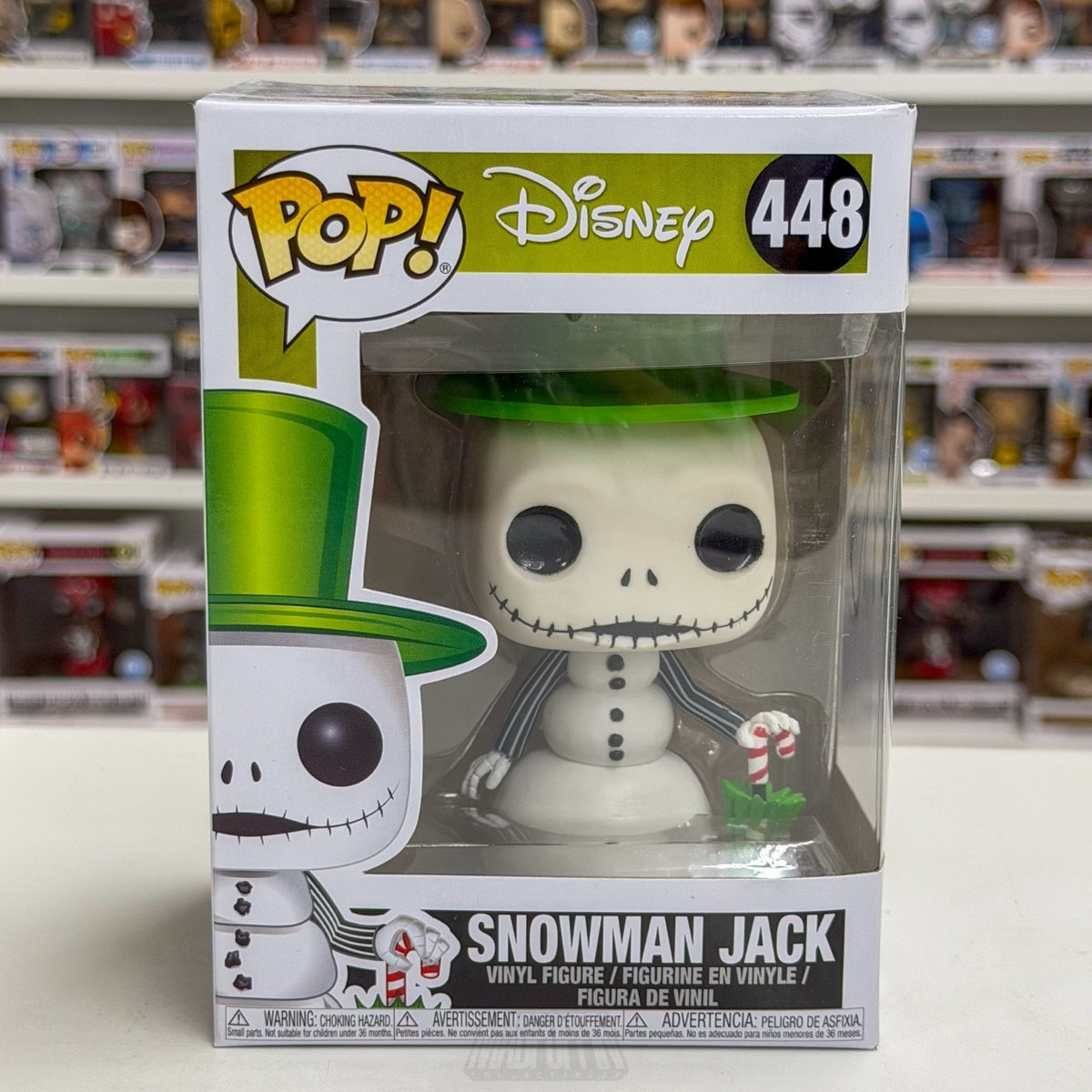 Funko Pop Disney Nightmare Before Christmas Snowman Jack 448 Toy Vinyl Figure