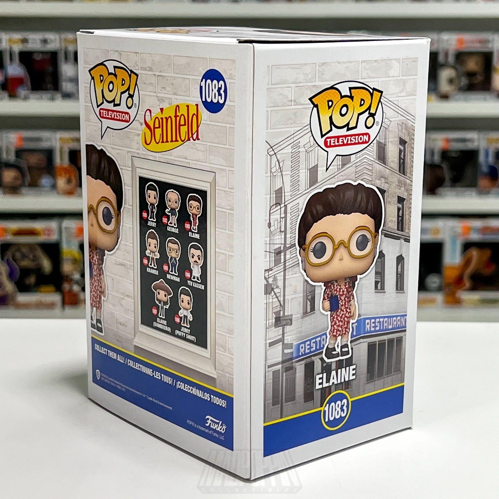 Funko Pop TV Seinfeld Elaine 1083 NBC New York Comedy Sitcom Toy Vinyl Figure