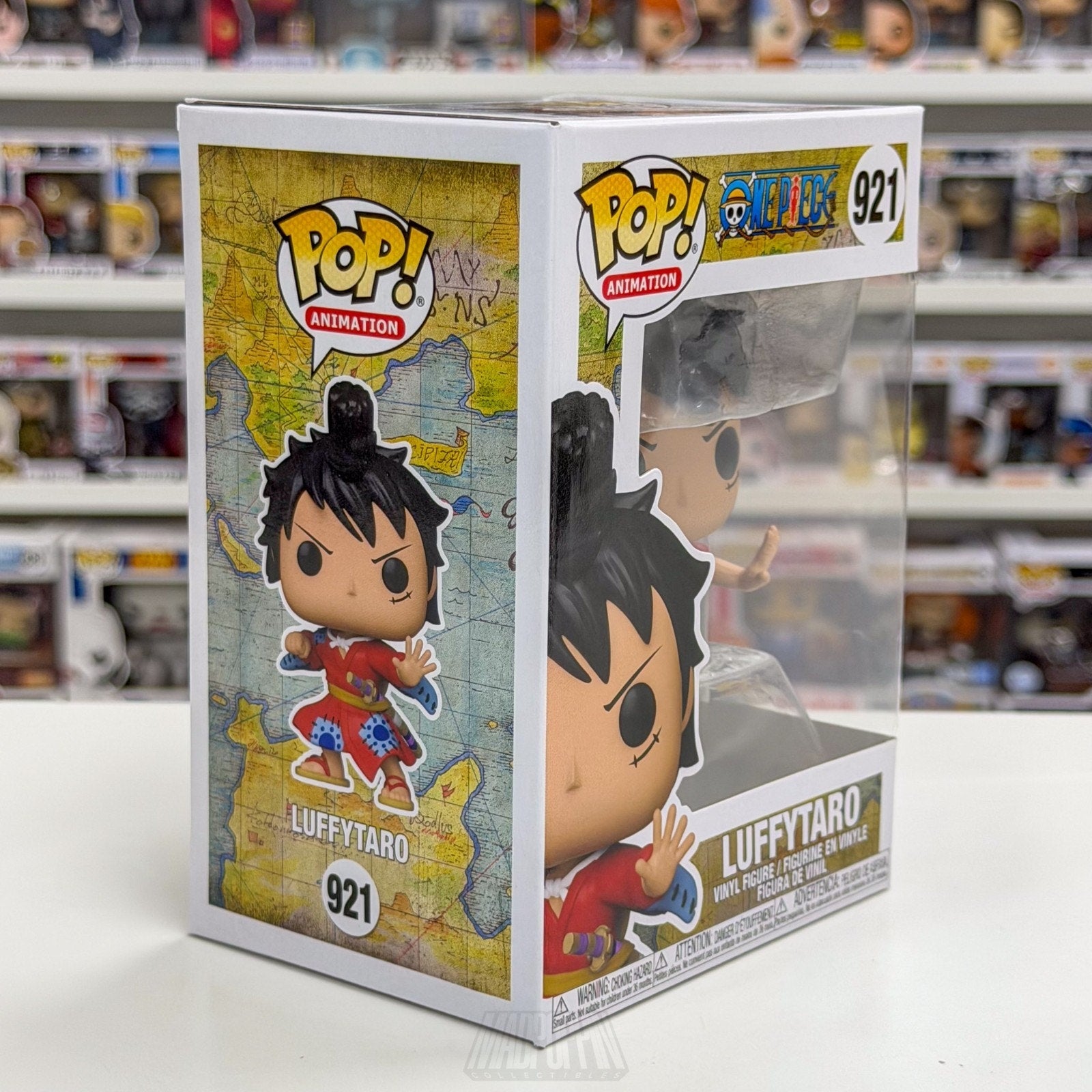 Funko Pop Anime One Piece Luffytaro Kimono 921 Japanese Manga Toy Vinyl Figure
