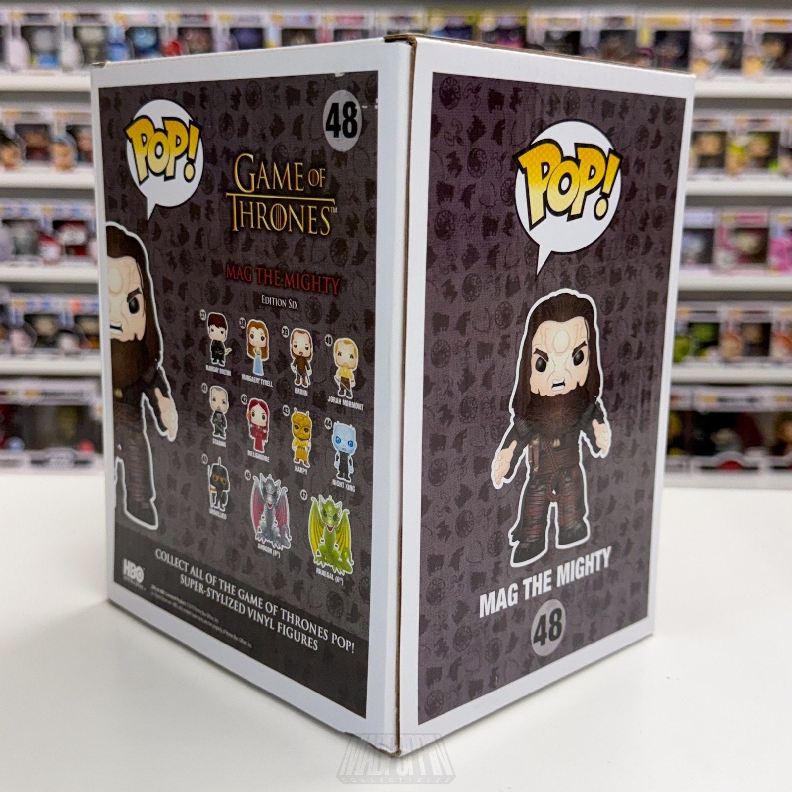 Funko Pop TV HBO Game of Thrones Mag the Mighty 6" SDCC 48 Giant Vinyl Figure