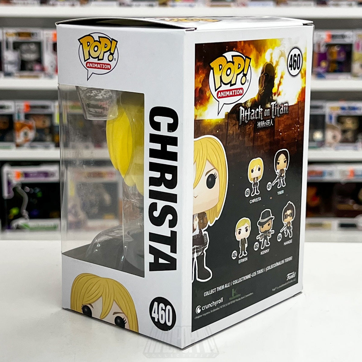Funko Pop Anime Attack on Titan Christa Lenz 460 Animation Manga Vinyl Figure