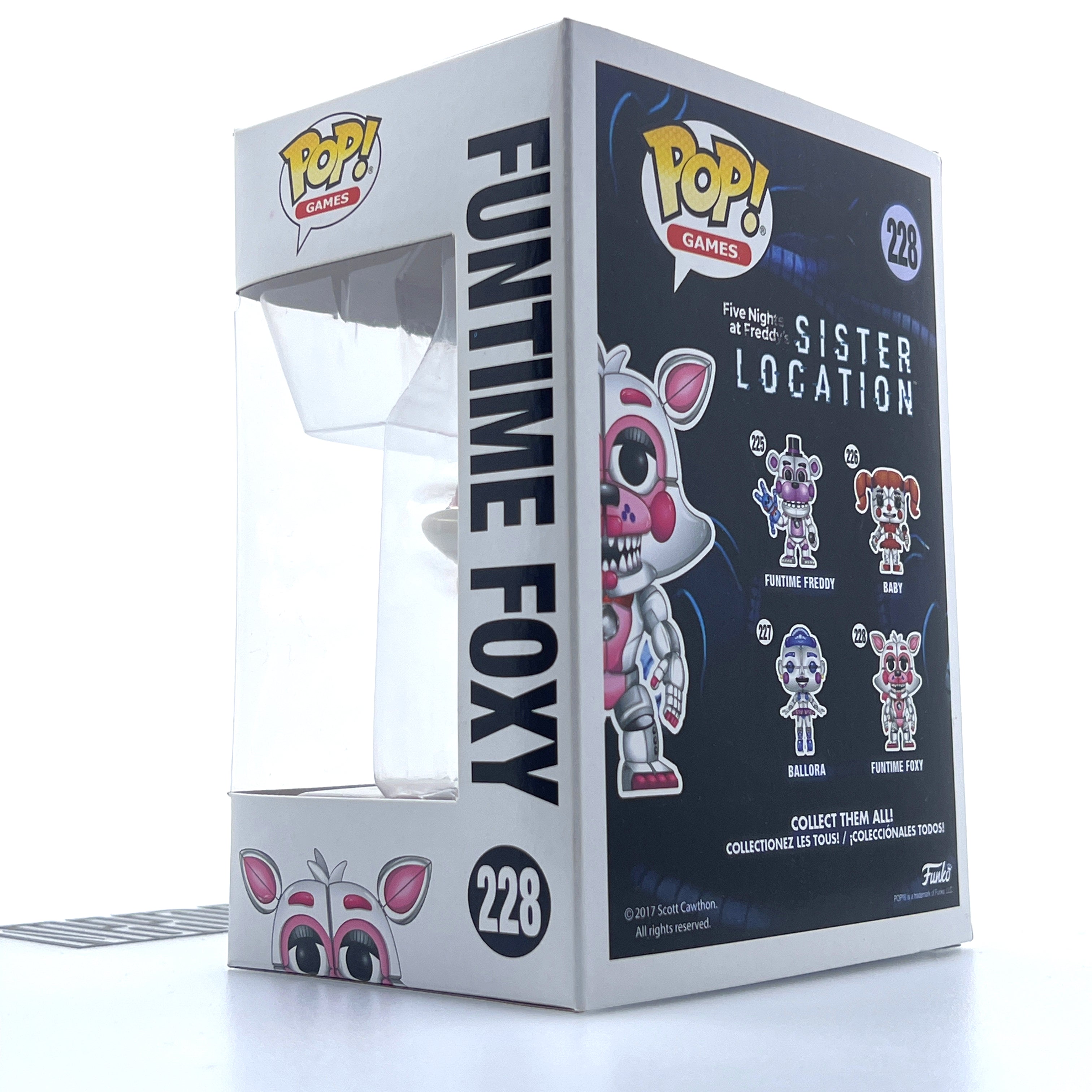 Funko Pop Games Five Nights at Freddy's Sister Location Funtime Foxy Vaulted 228