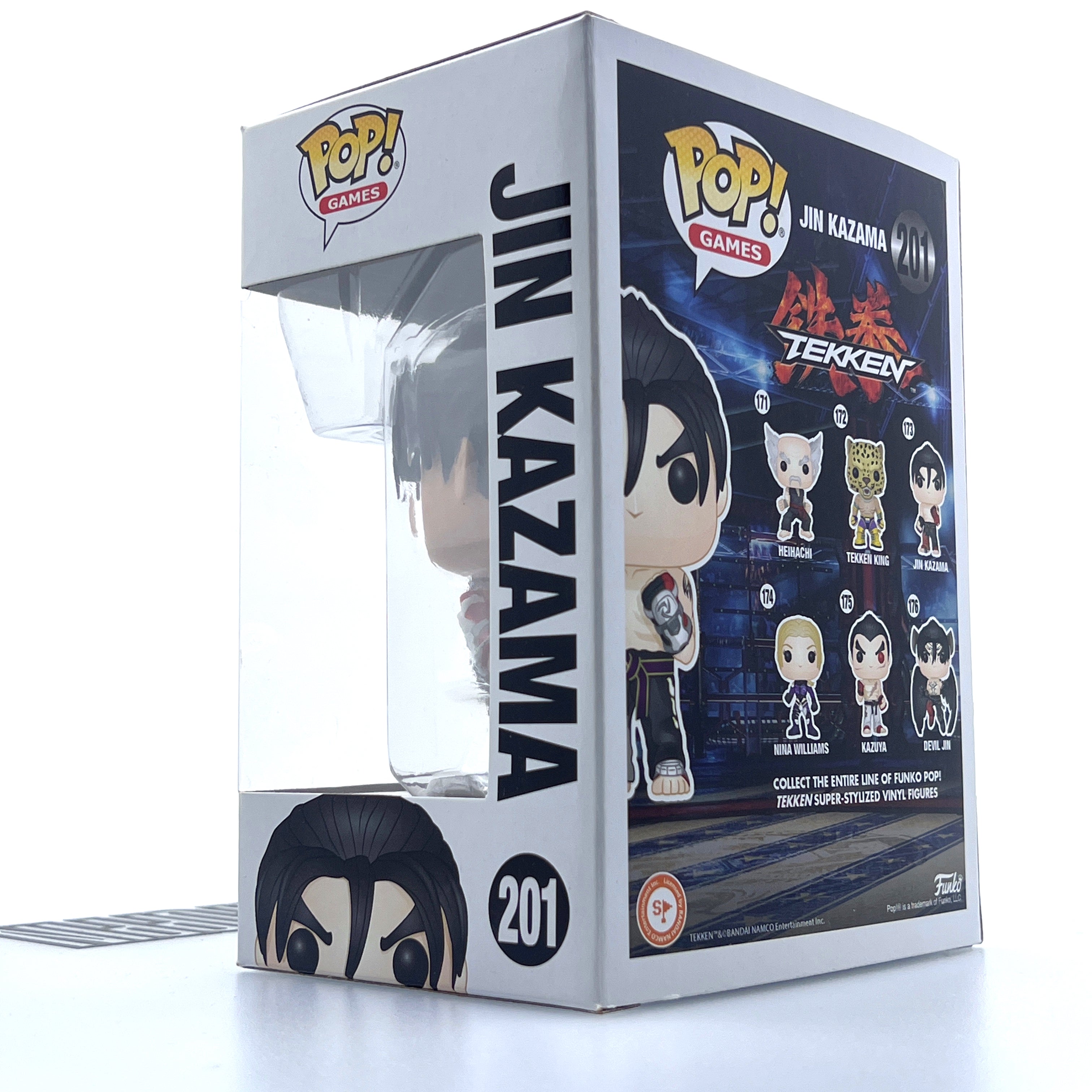 Funko Pop Games Tekken Jin Kazama Vaulted 201