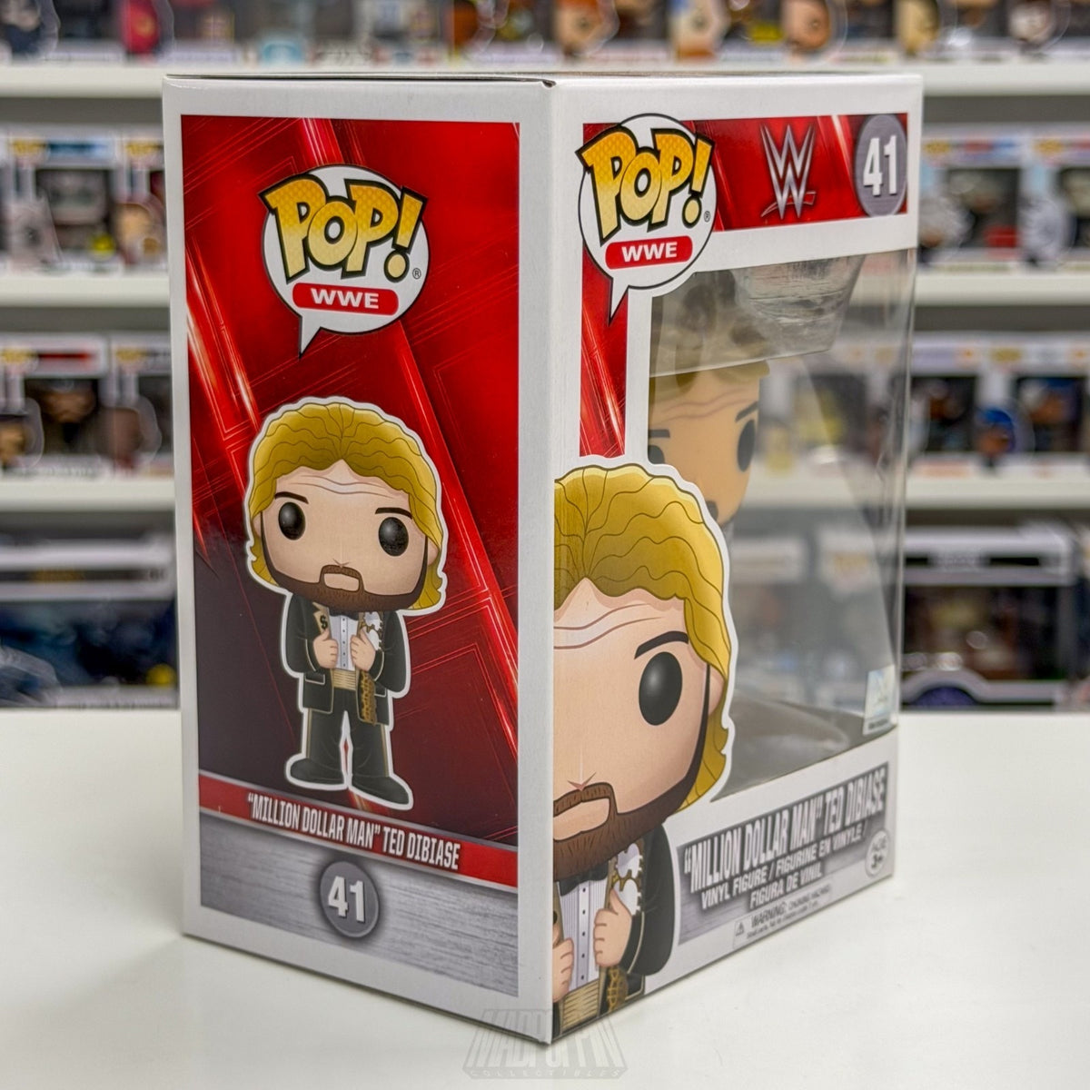 Funko Pop WWE Million Dollar Man Ted DiBiase 41 WWF Wrestling Toy Vinyl Figure