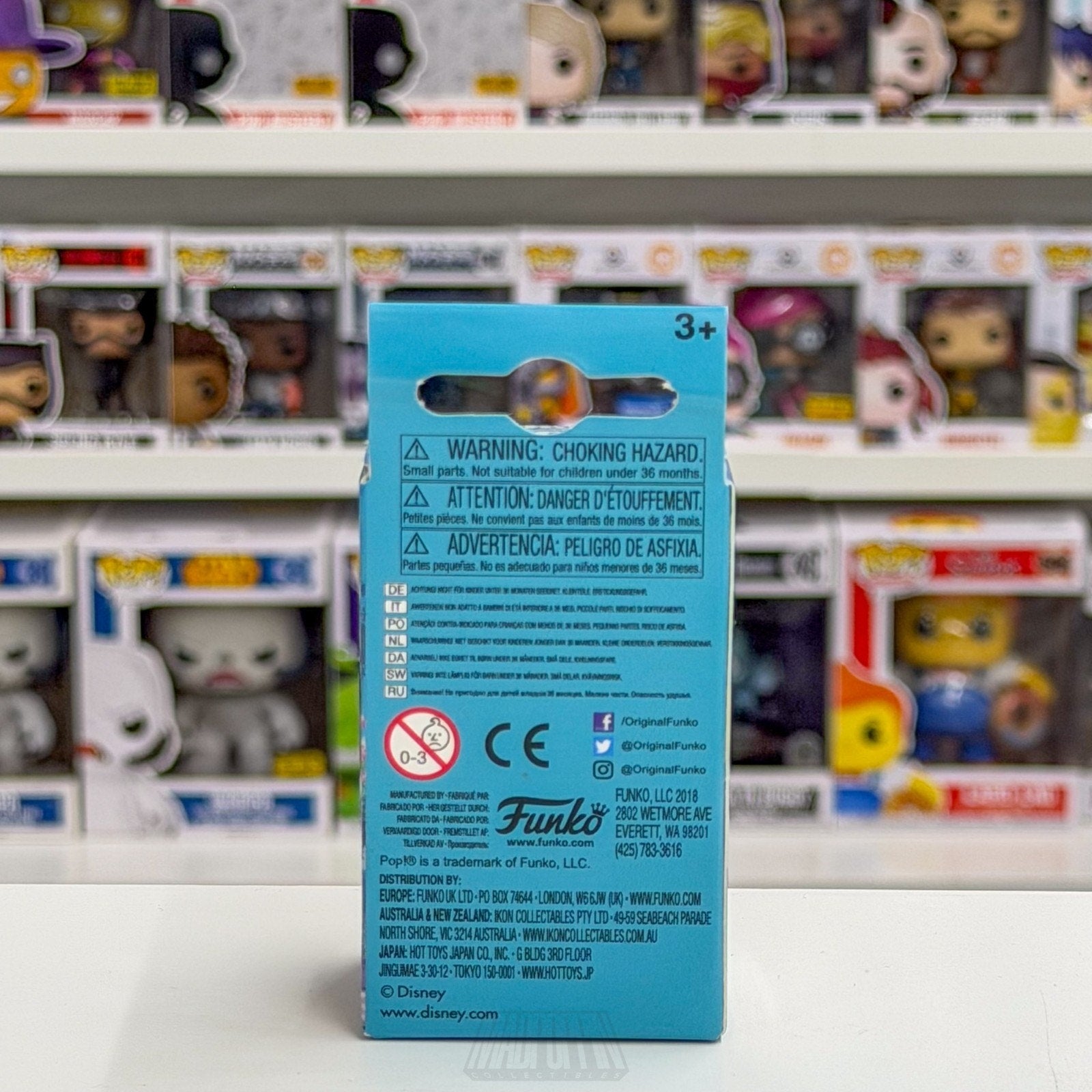Funko Pocket Pop Keychain Disney Lilo & Stitch 626 Hot Topic Alien Vinyl Figure