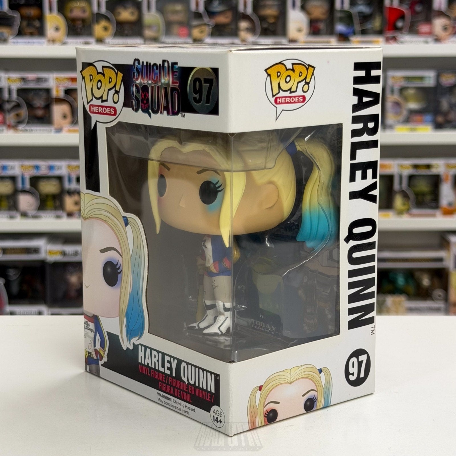 Funko Pop DC Heroes Suicide Squad Harley Quinn 97 Joker Batman Toy Vinyl Figure