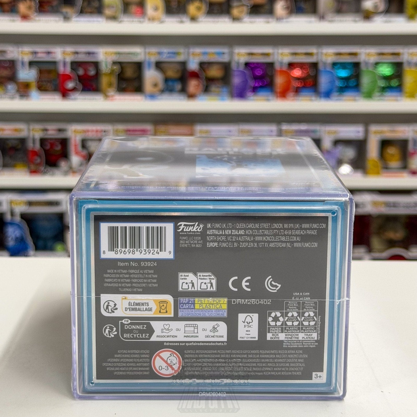 Funko Pop Comics Radiant Black 60 Glow LE 5000 PCS SDCC 2026 Toy CON STICKER