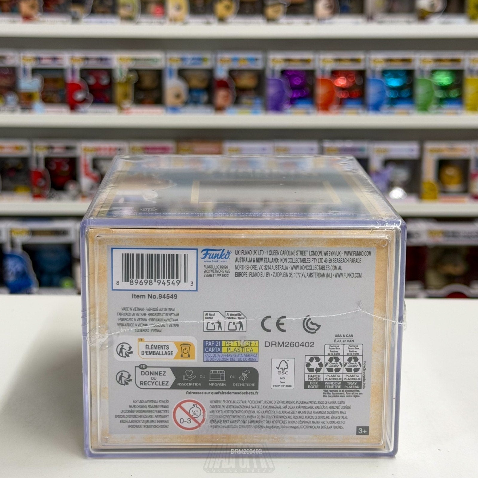 Funko Pop Fundays Freddy Neo Matrix Glow SE Grail 500 PCS SDCC 2026 CON STICKER