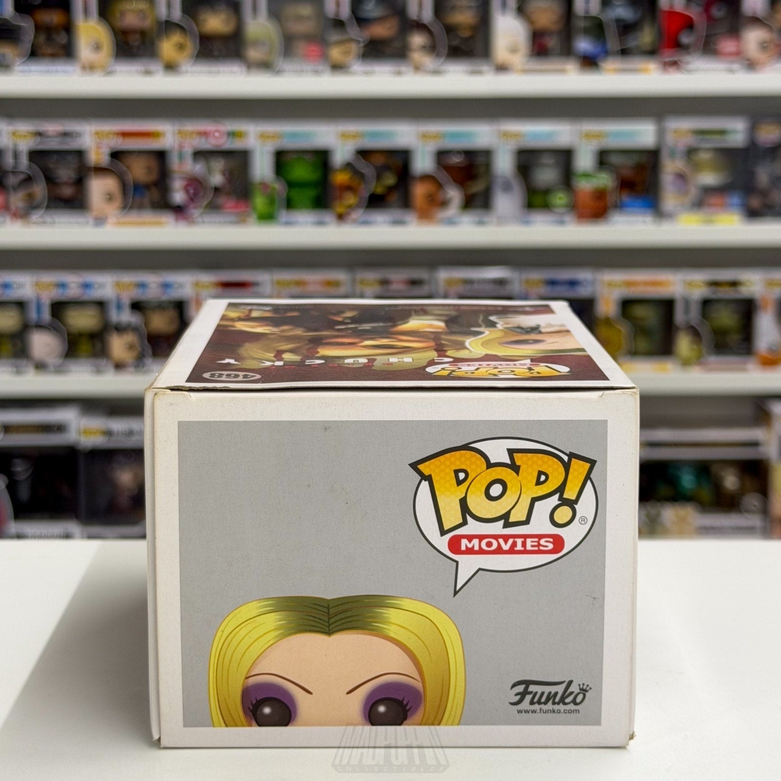 Funko Pop Movies Bride of Chucky Tiffany 468 Horror Childs Play Toy Vinyl Figure