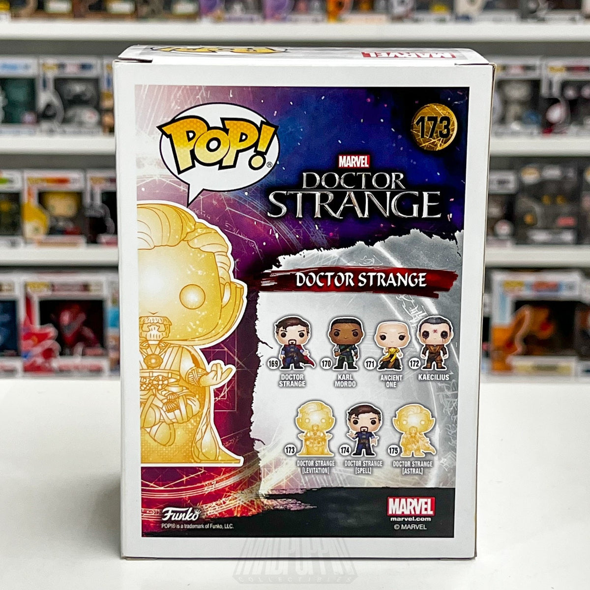 Funko Pop Marvel Collector Corps Doctor Strange Astral Projection 173 Toy Figure