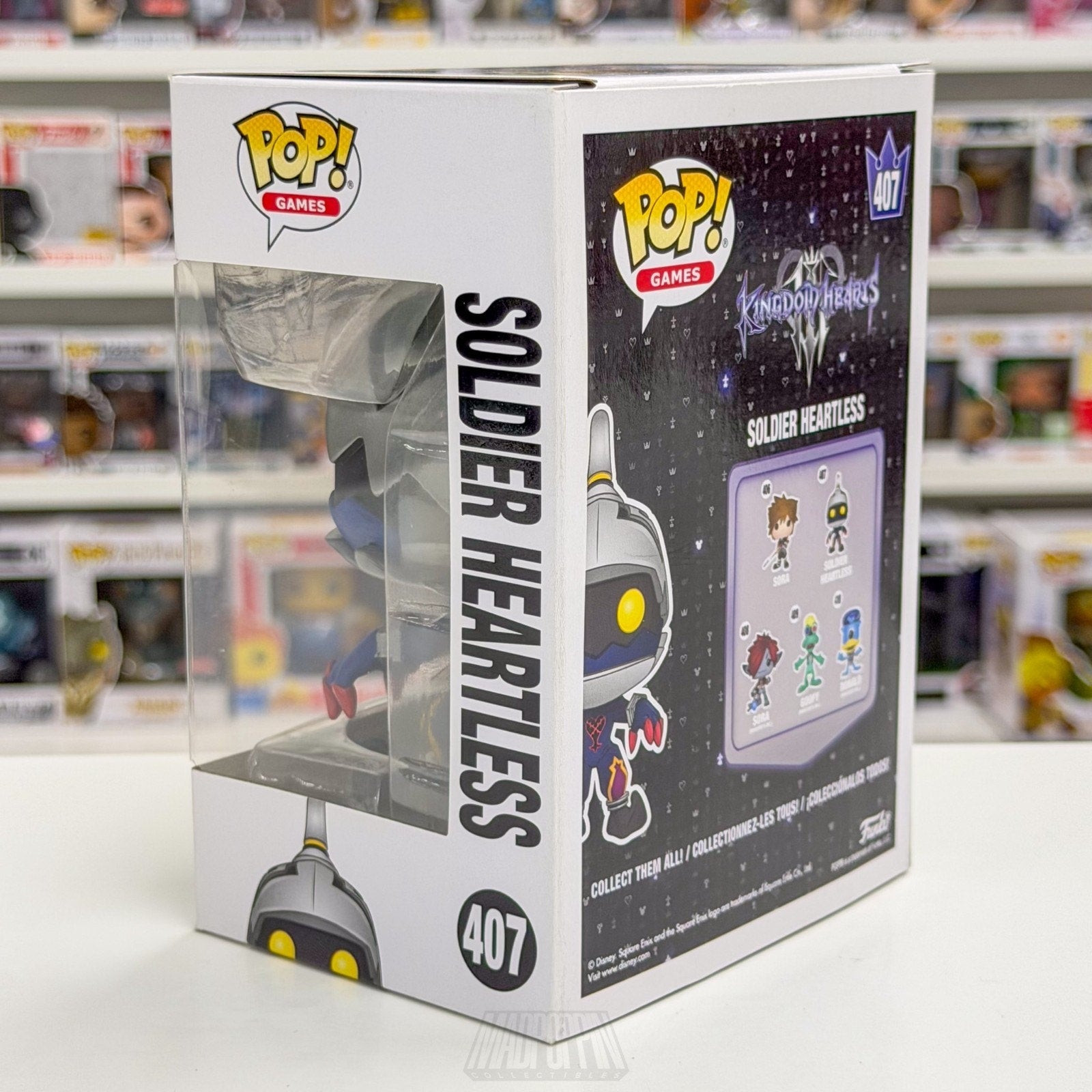 Funko Pop Disney Games Kingdom Hearts 3 Soldier Heartless 407 Toy Vinyl Figure