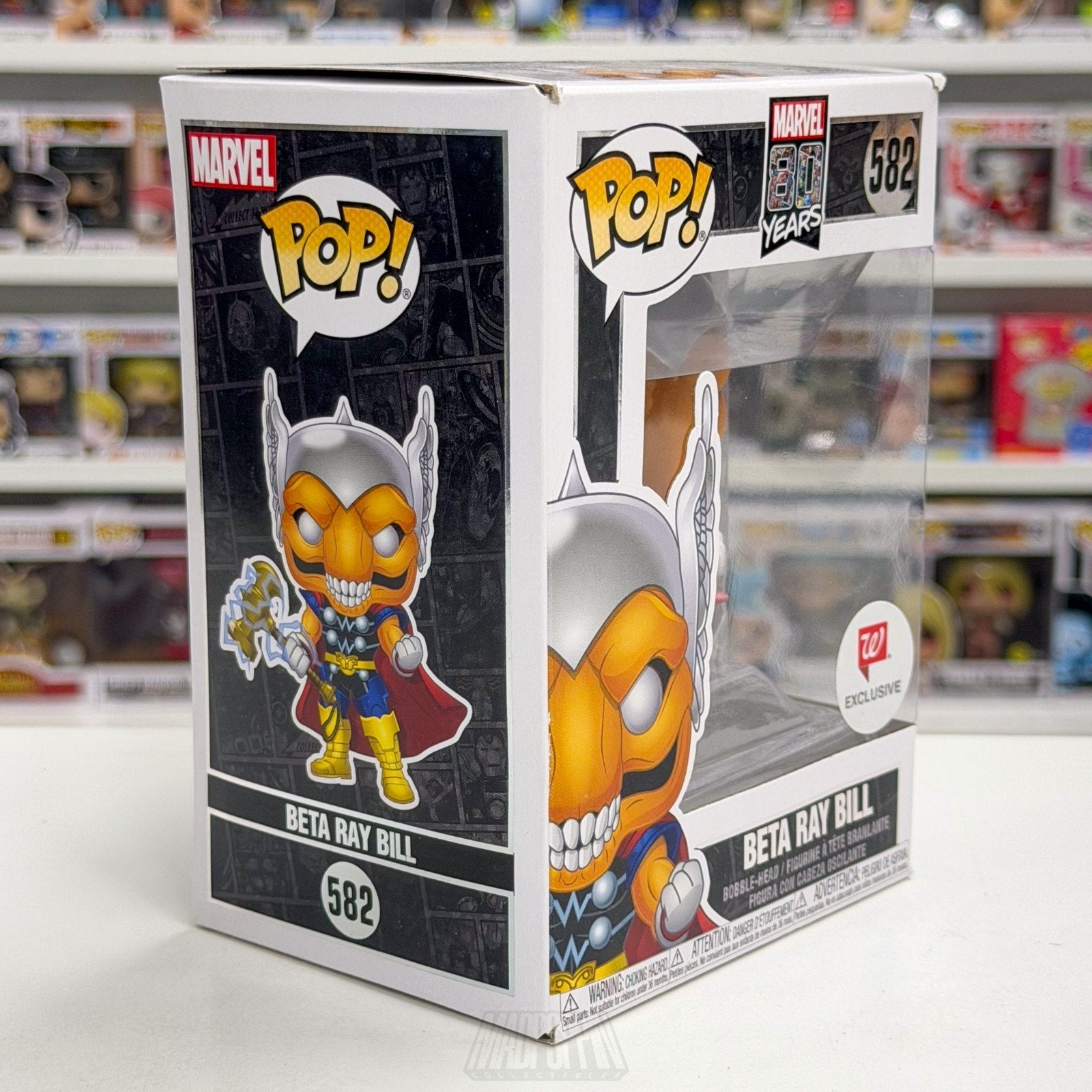 Funko Pop Marvel 80 Years Beta Ray Bill 582 Korbinite Alien Thor Vinyl Figure