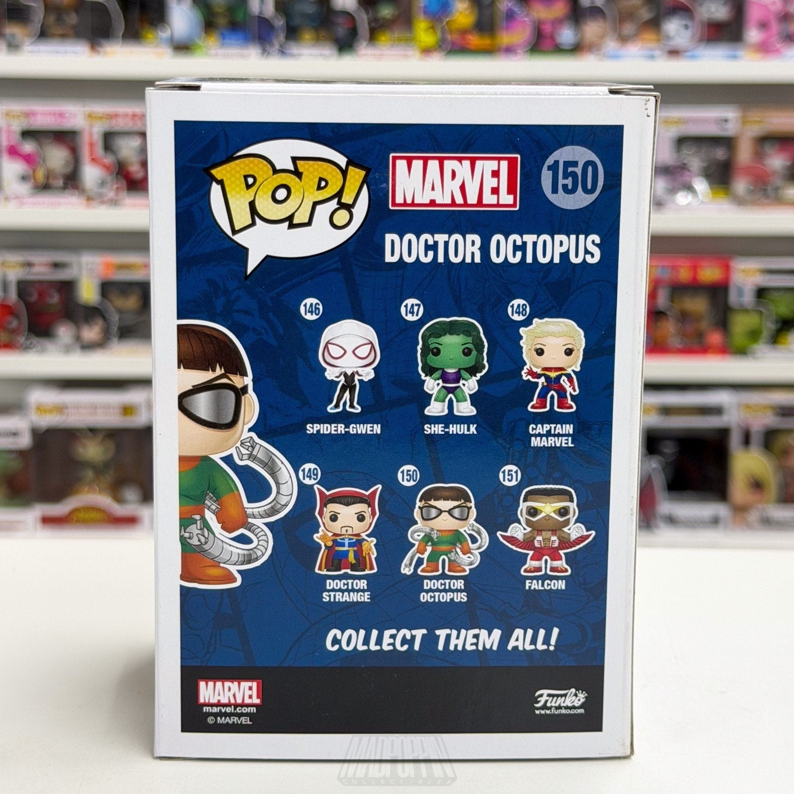 Funko Pop Marvel Doctor Octopus Ock 150 Oscorp Supervillain Toy Vinyl Figure