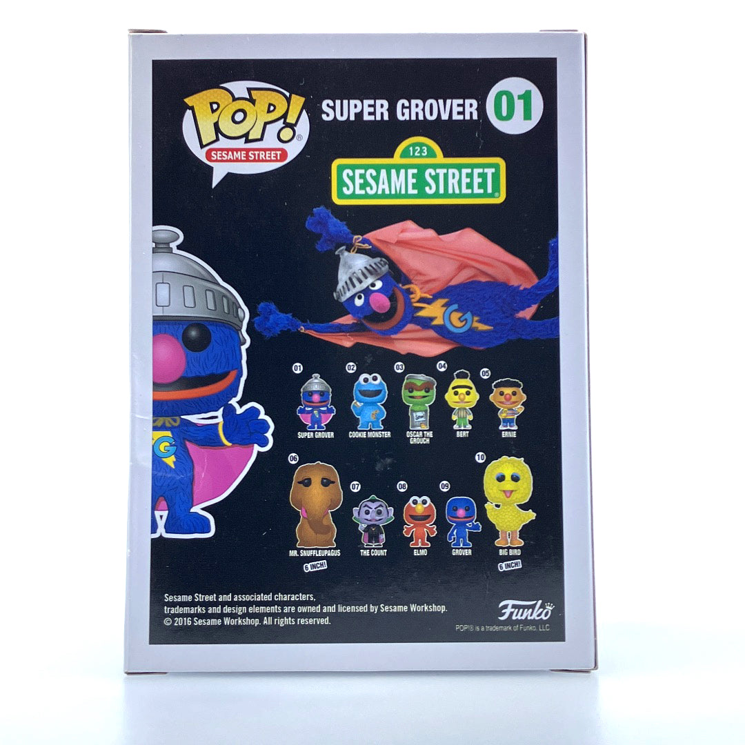 Funko Pop! Sesame Street Super Grover 01