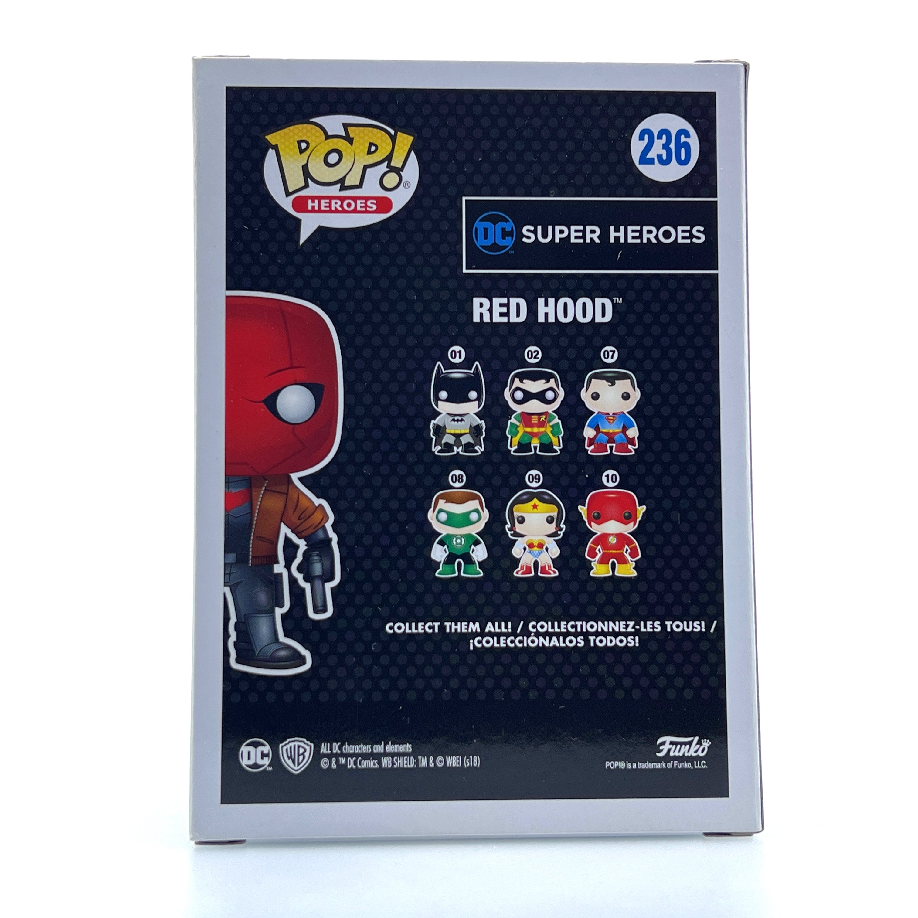 Funko Pop DC Super Heroes Red Hood SDCC 236