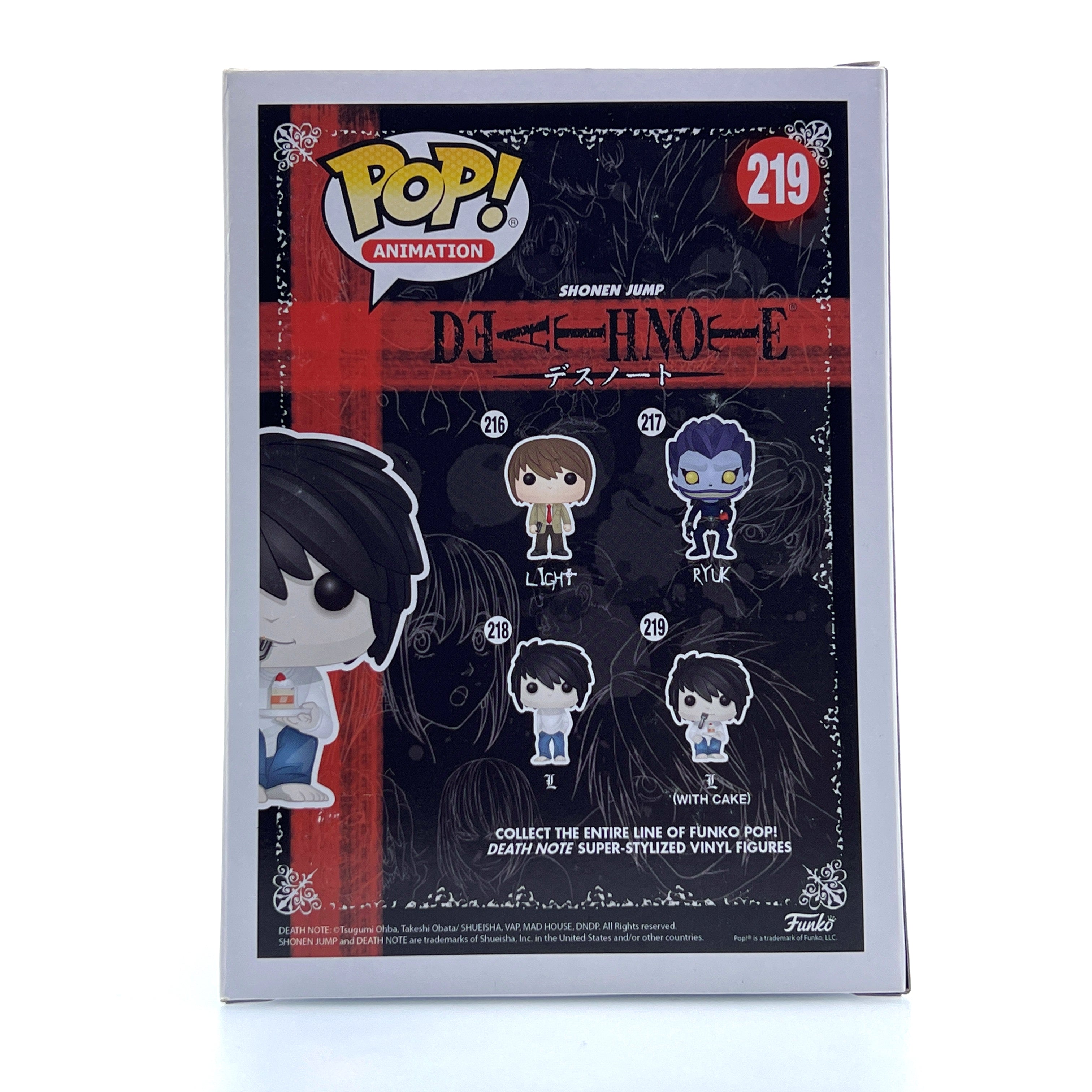 Funko Pop Anime Death Note L (With Cake) Hot Topic 219