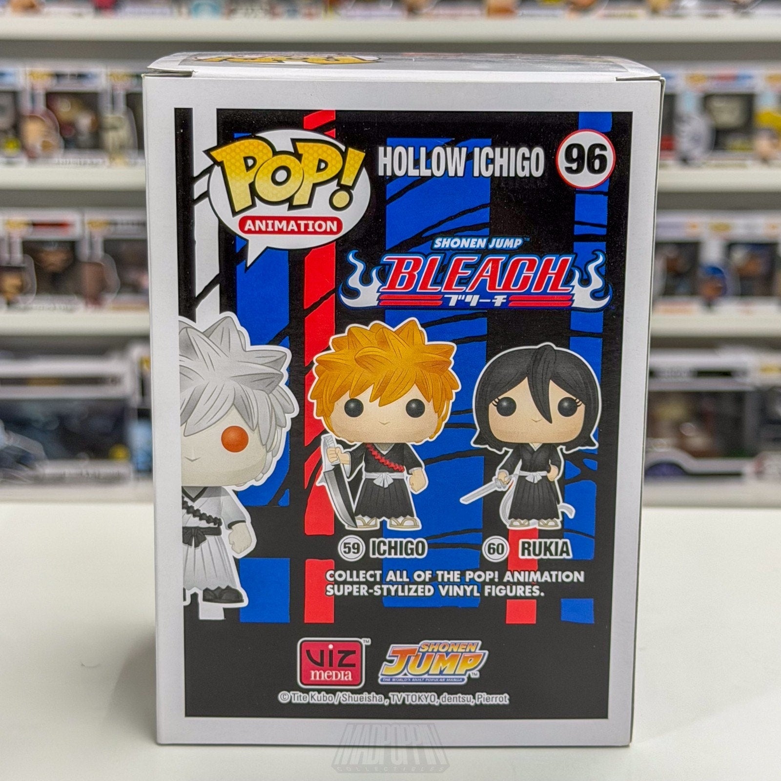 Funko Pop Anime Hollow White Ichigo GameStop 96 Japanese Manga Toy Vinyl Figure