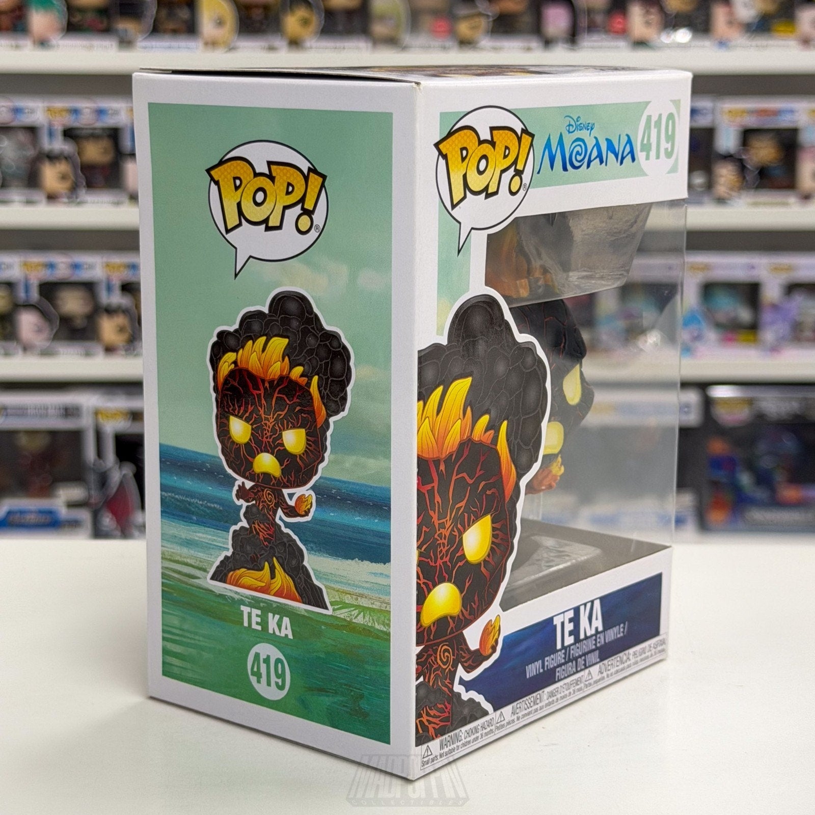 Funko Pop Disney Moana Te Ka 419 Island Godness Fire Magma Demon Vinyl Figure