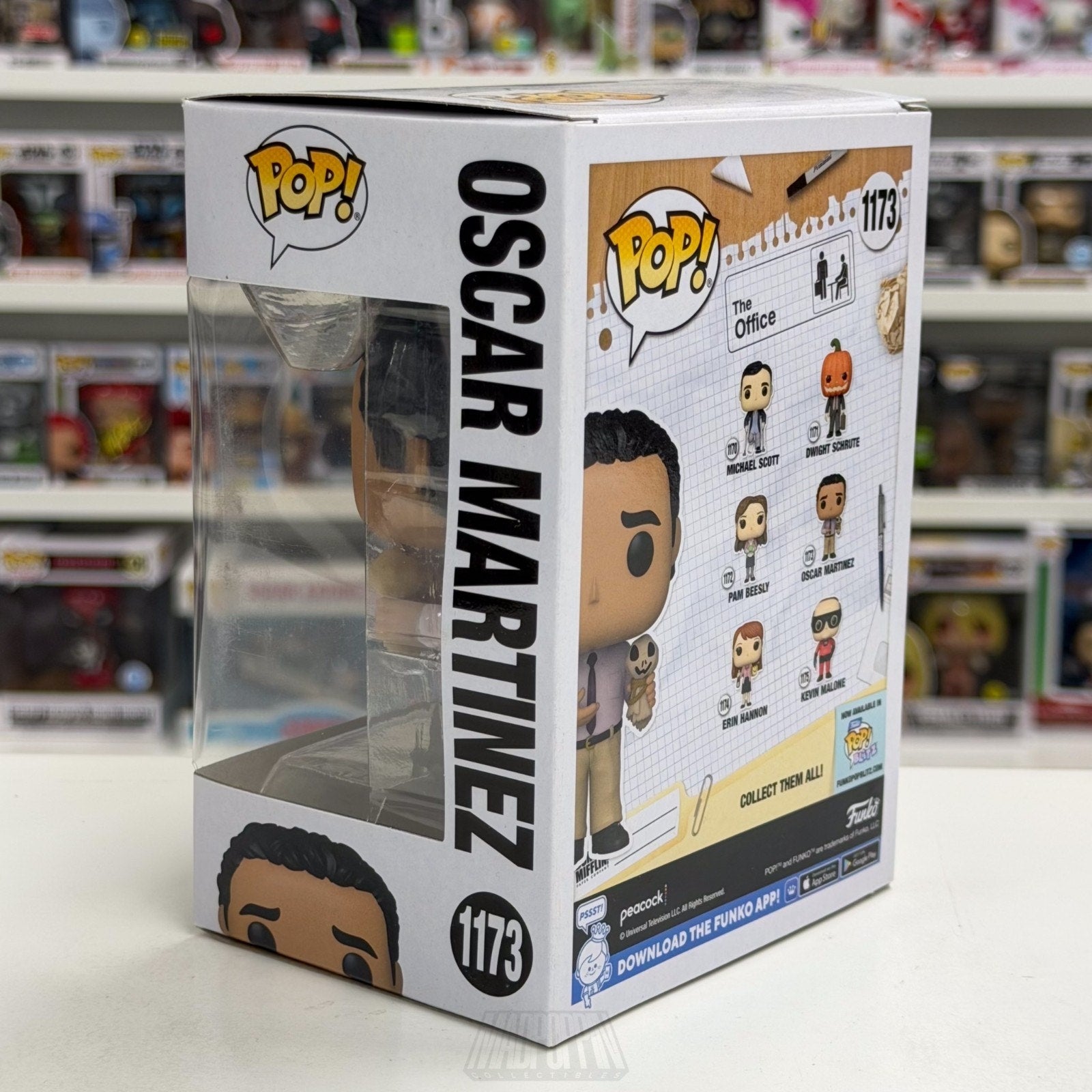 Funko Pop TV The Office Oscar Scarecrow Doll 1173 Dunder Mifflin Vinyl Figure