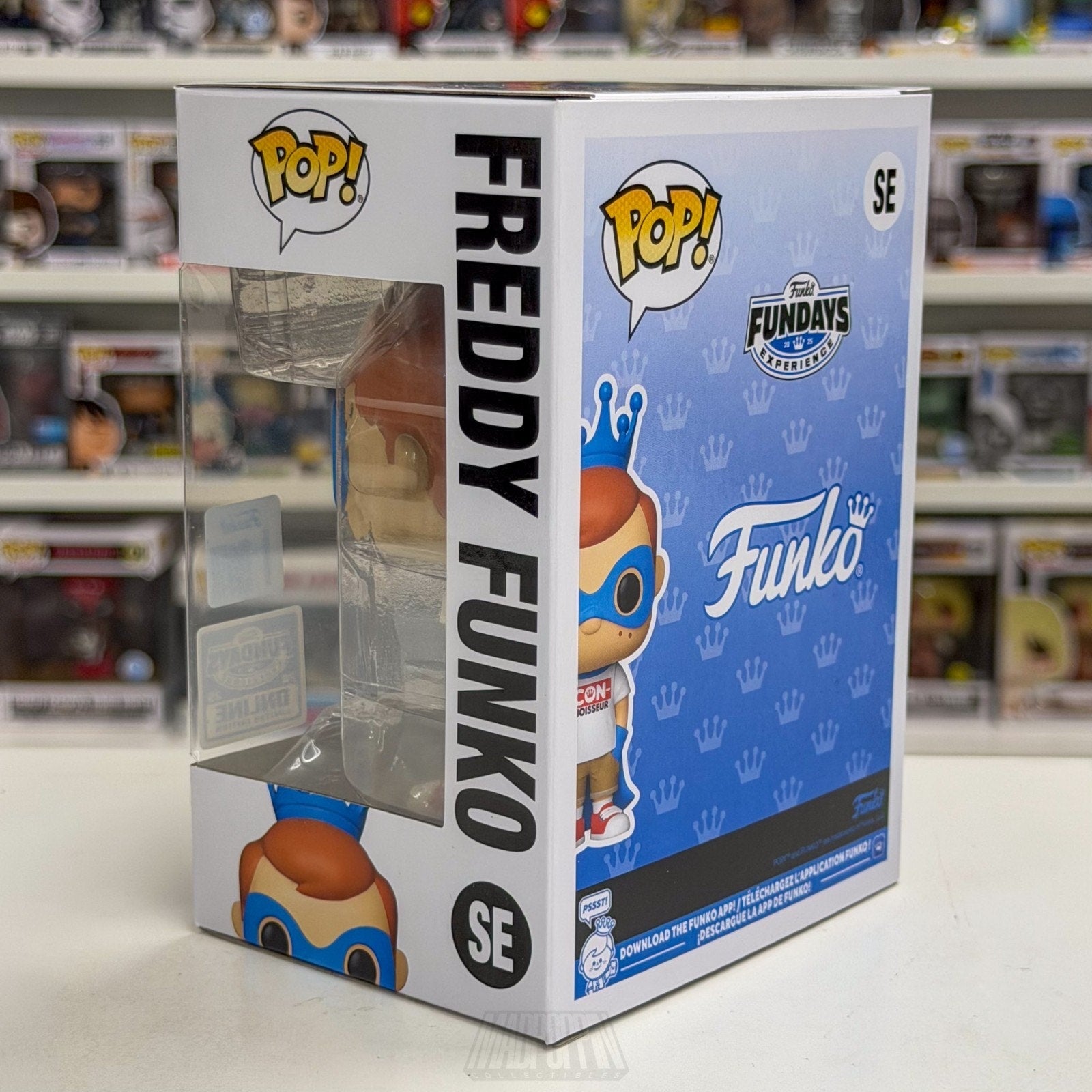 Funko Pop Fundays Experience Freddy CON-noisseur Shirt SE Mascot Vinyl Figure