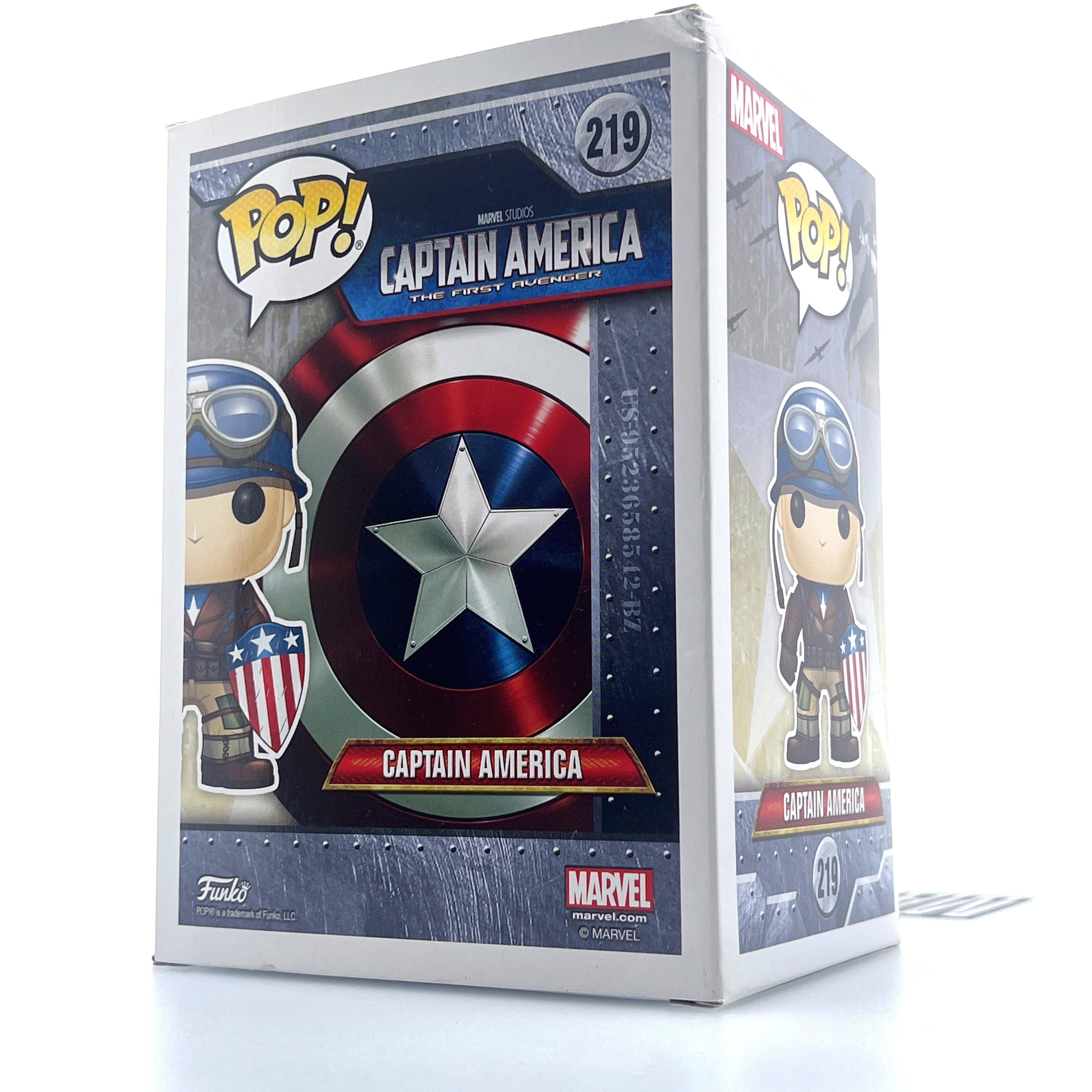 Funko Pop Marvel Captain America The First Avenger WWII Spring Con ECCC 219