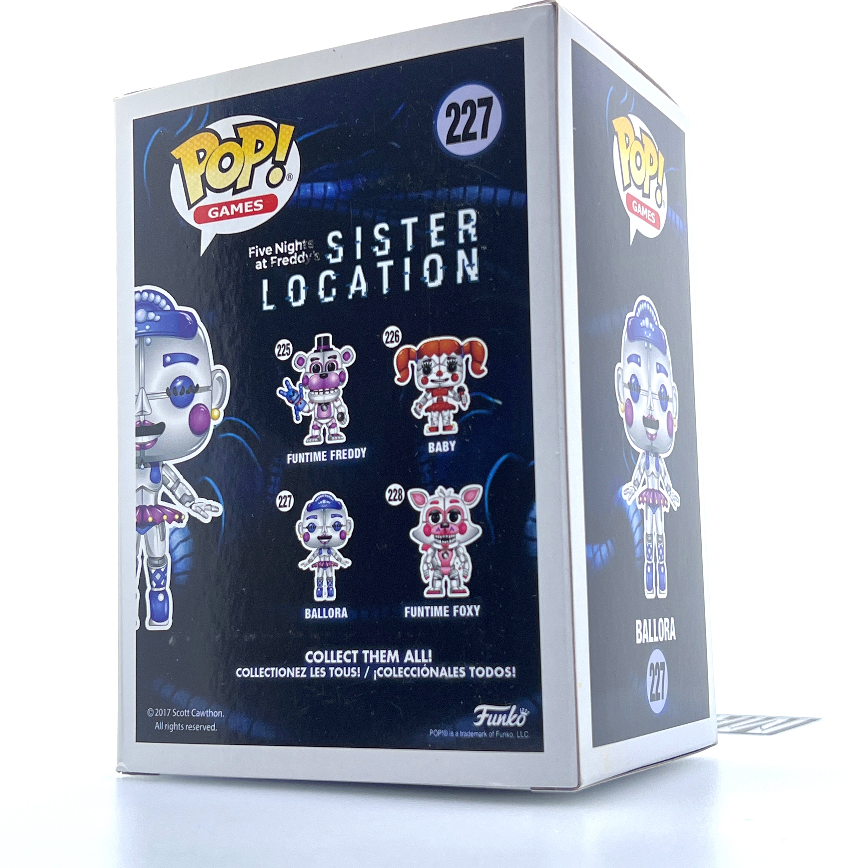 Funko Pop Games Five Nights at Freddy's Sister Location Ballora Vaulted 227