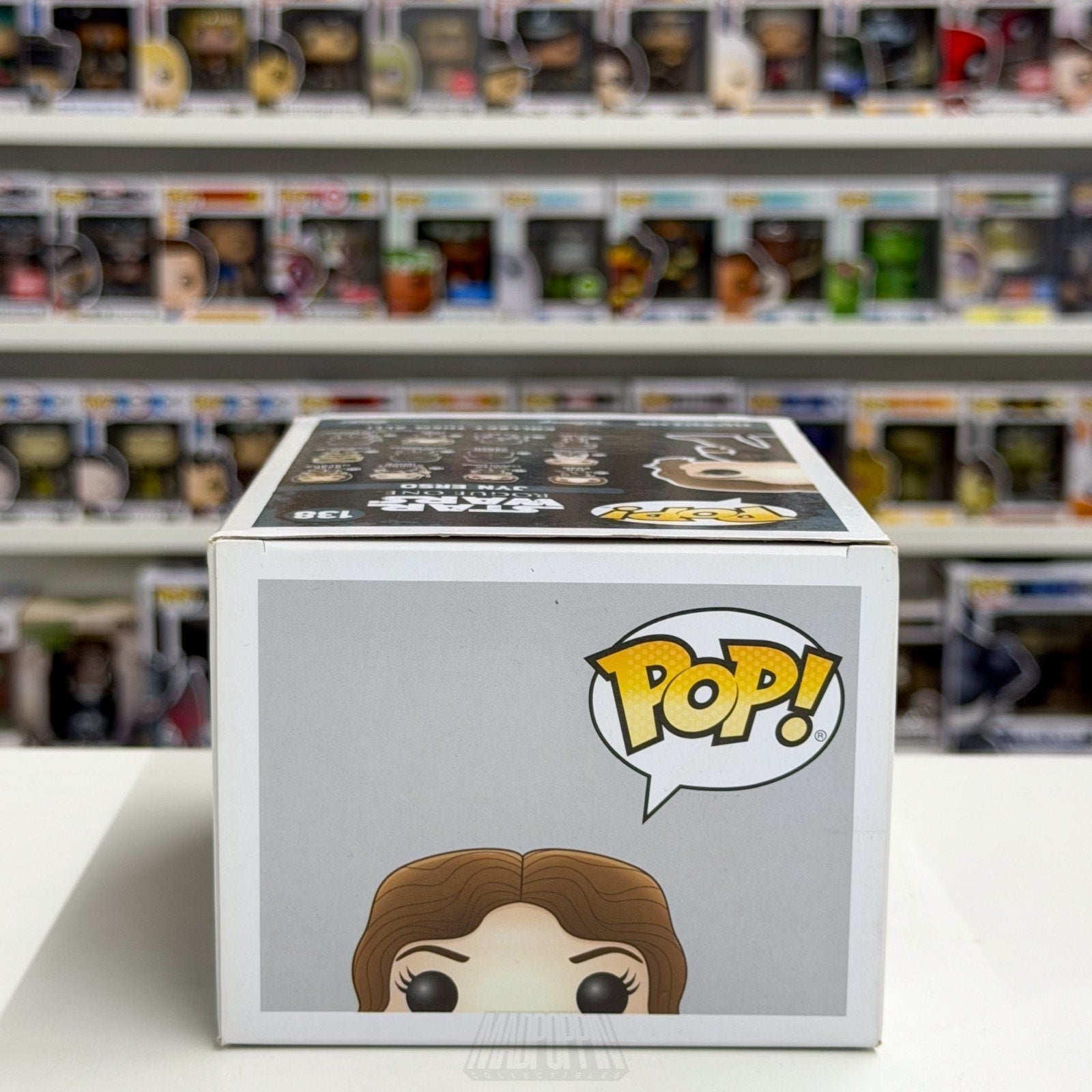 Funko Pop Star Wars Rogue One Jyn Erso 138 Rebel Alliance Toy Vinyl Figure