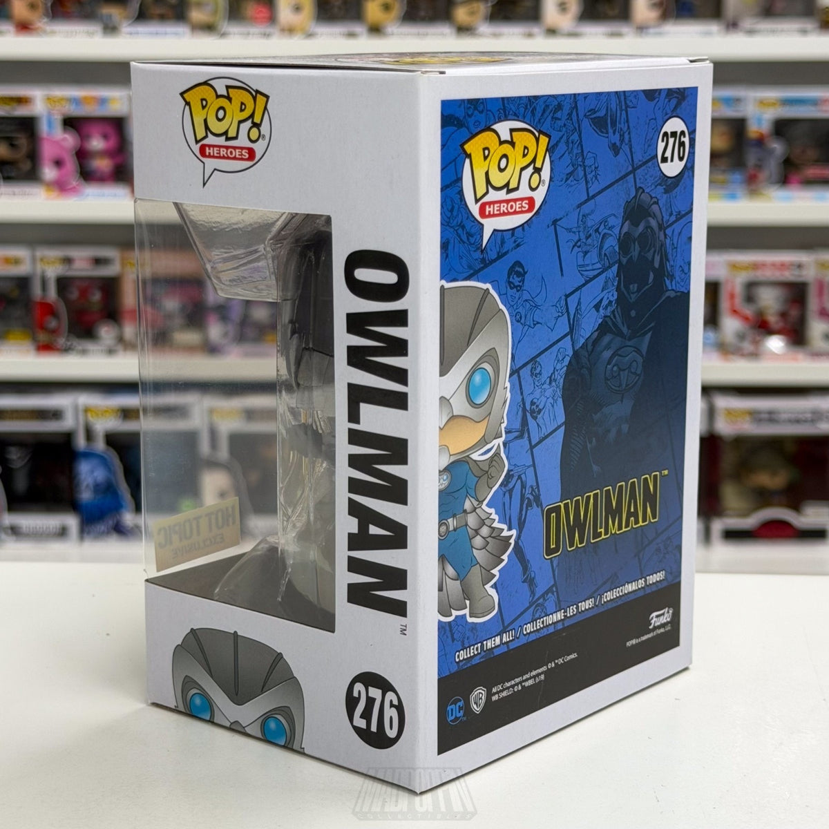 Funko Pop DC Super Heroes Owlman Hot Topic 276 Alternate Batman Toy Vinyl Figure