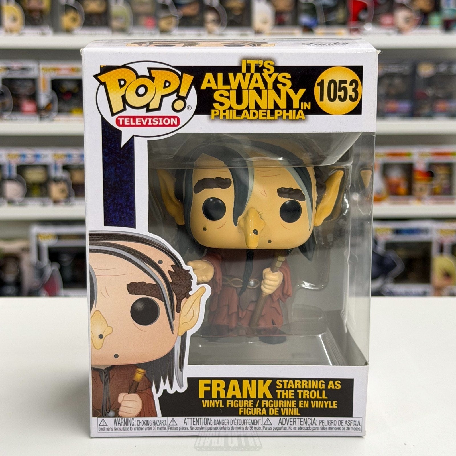 Funko Pop TV It's Always Sunny Philadelphia Frank as the Troll 1053 Vinyl Figure