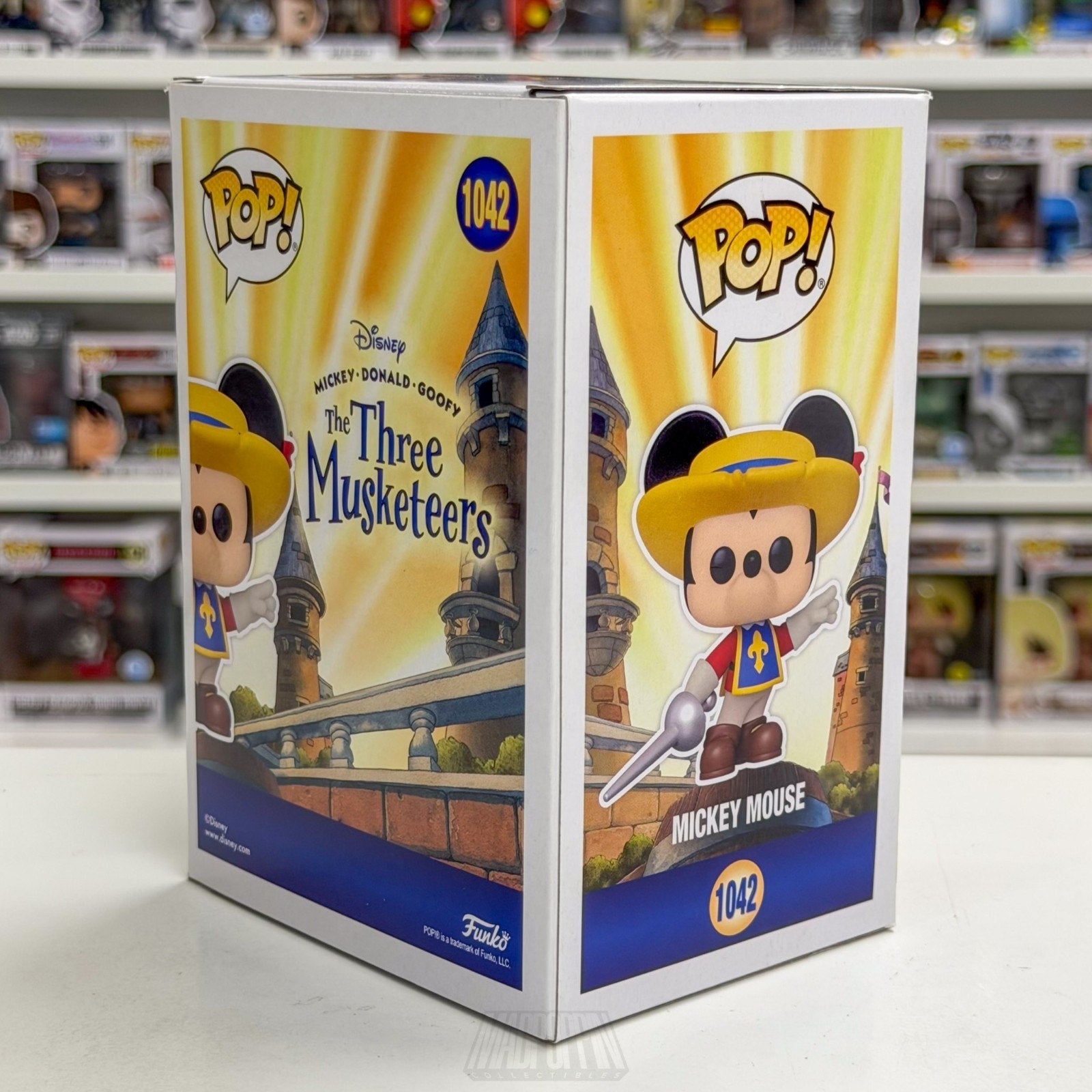 Funko Pop Disney Mickey Mouse The Three Musketeers FunKon 1042 Toy Vinyl Figure